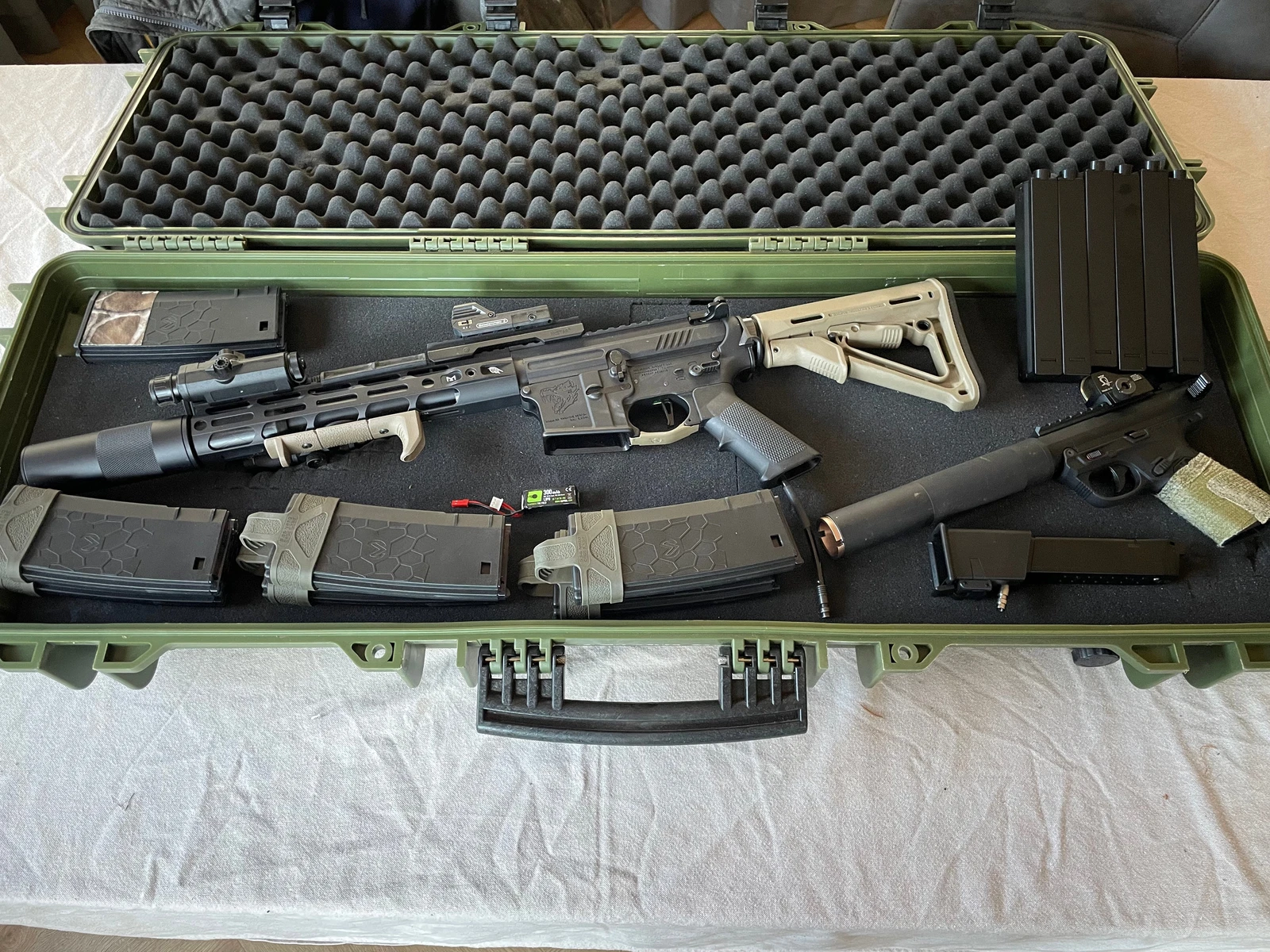 Mega zestaw Airsoft - super kompletny