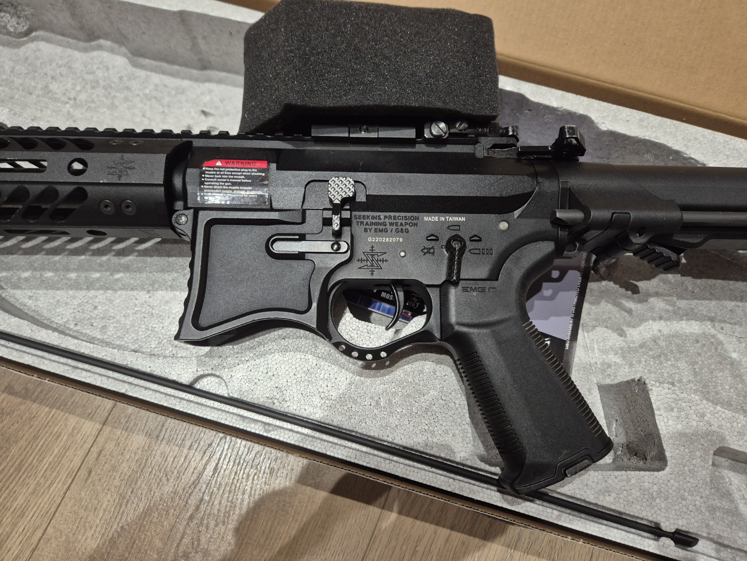 G&G Replika karabinka SBR8 Seekins Precision 12 - Czarny