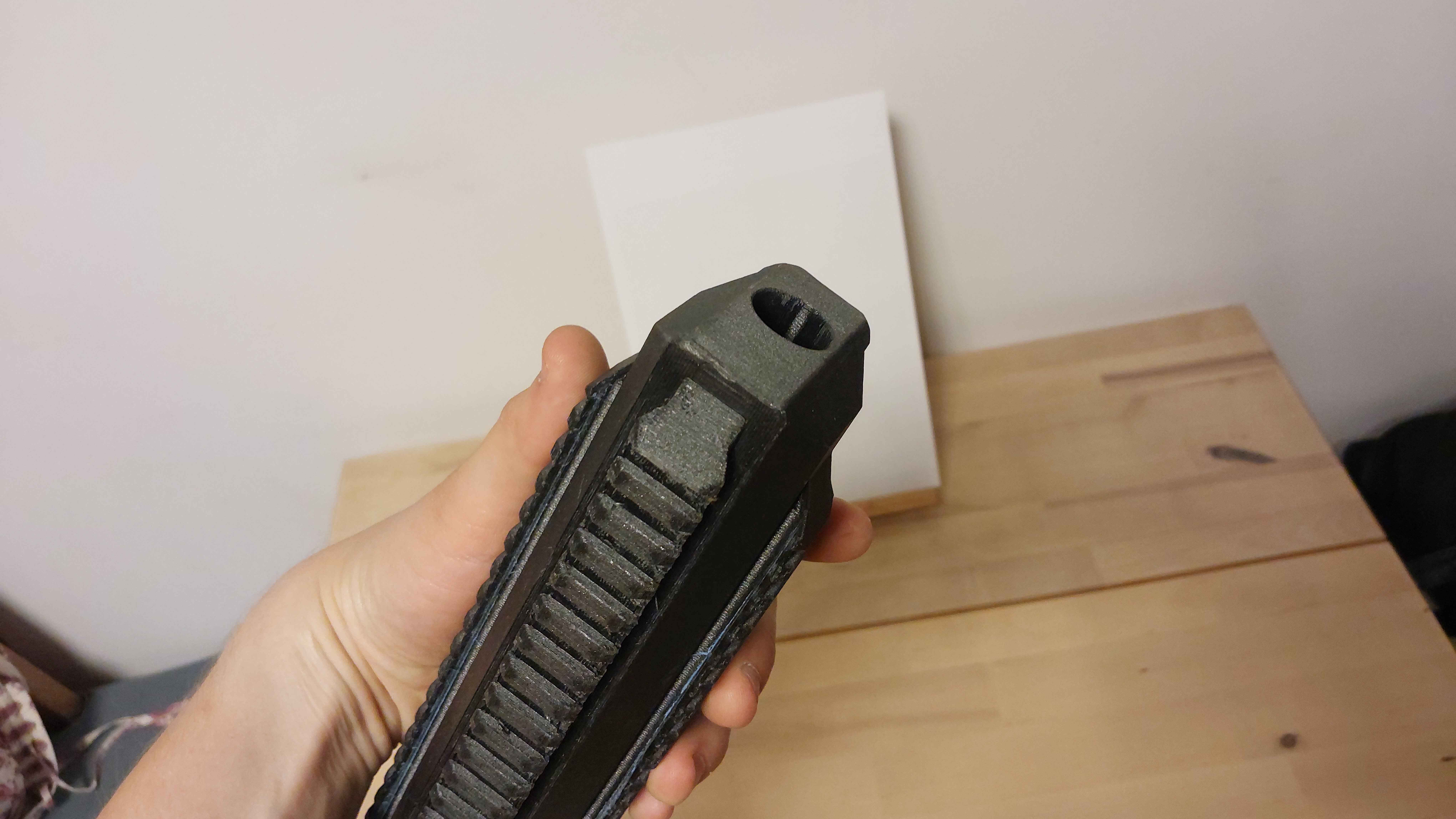 Łoże frontguard HK416 do GHK G5 - wydruk 3D