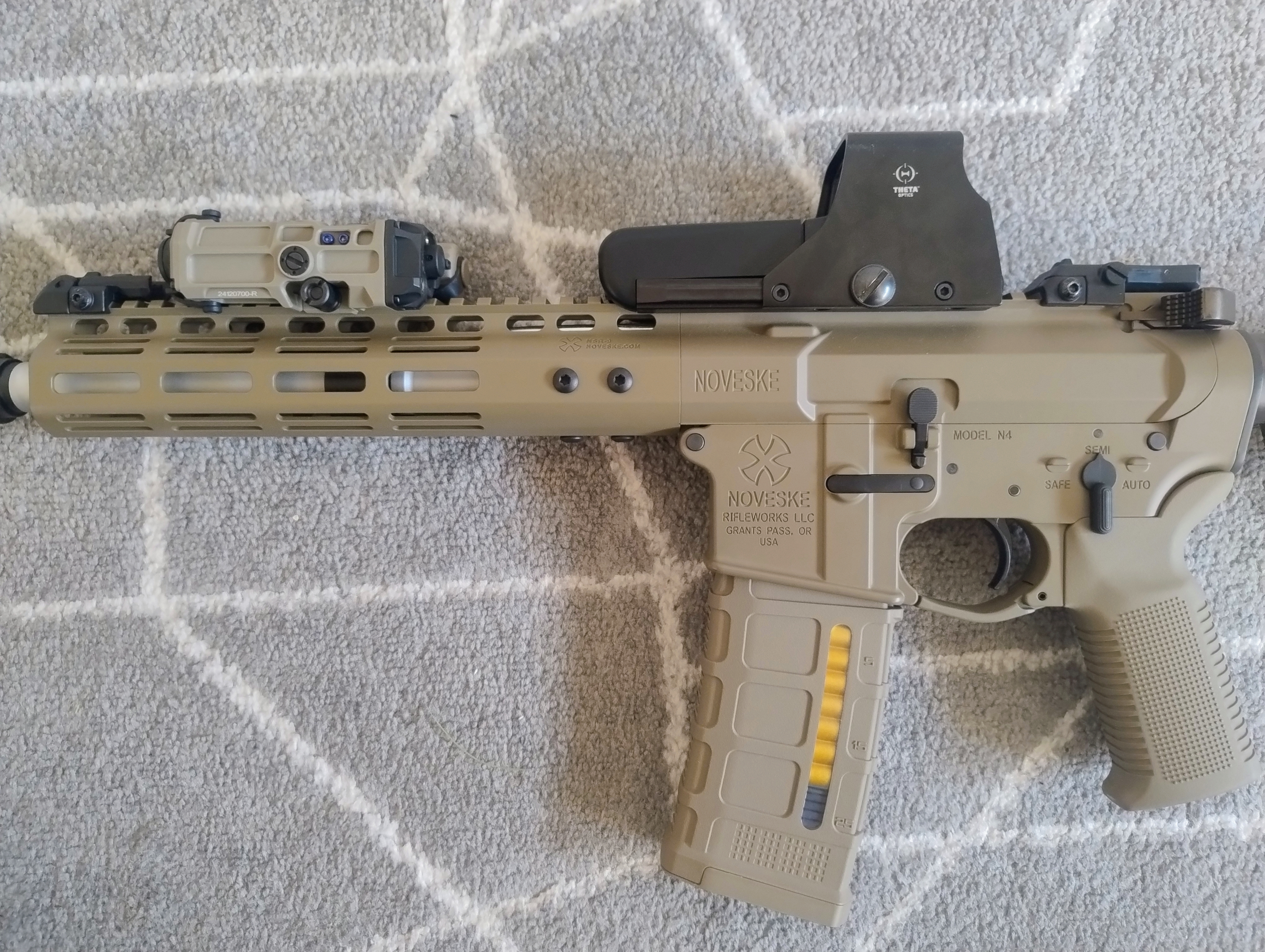 Replika karabinka Noveske N4 MWS Gen3 GBBr