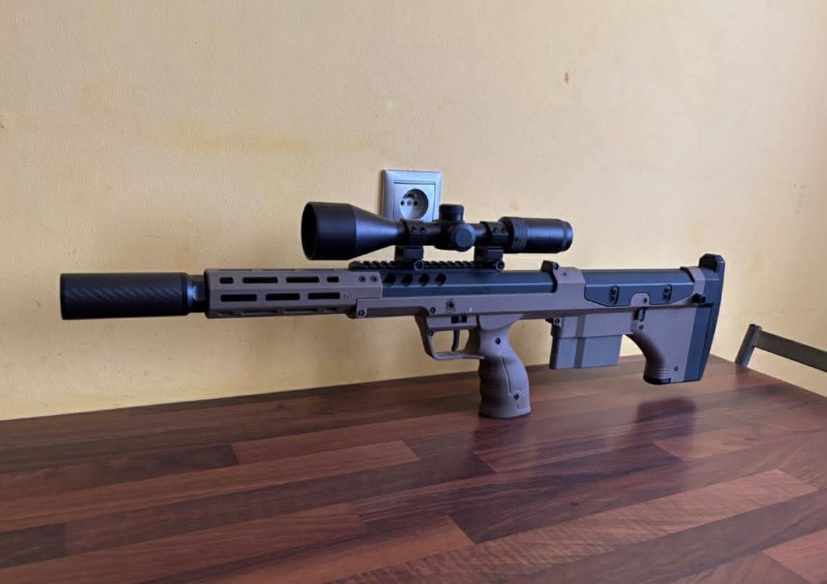 Karabin snajperski srs silverback jak nowy, custom