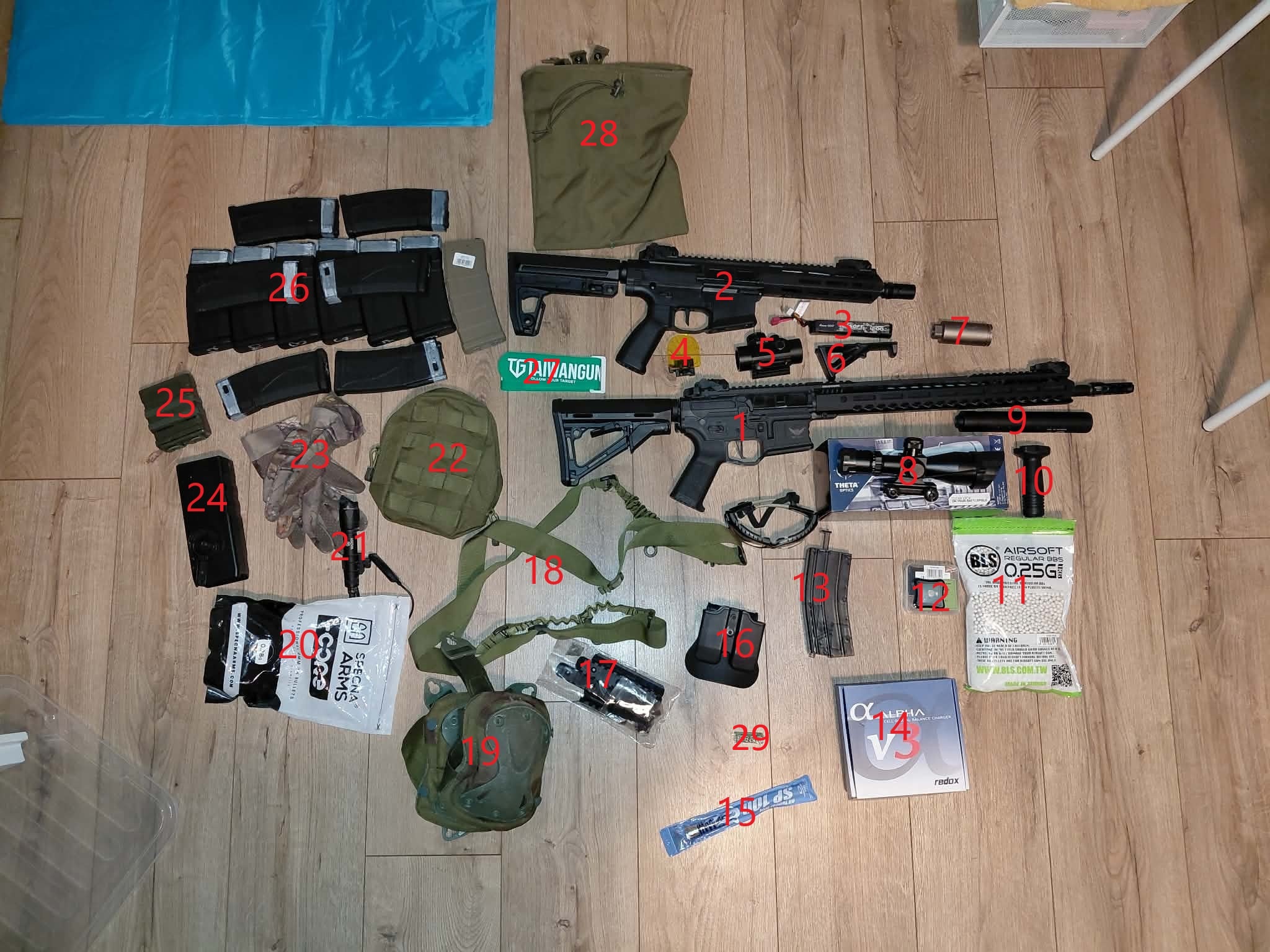 Sprzedam cały szpej