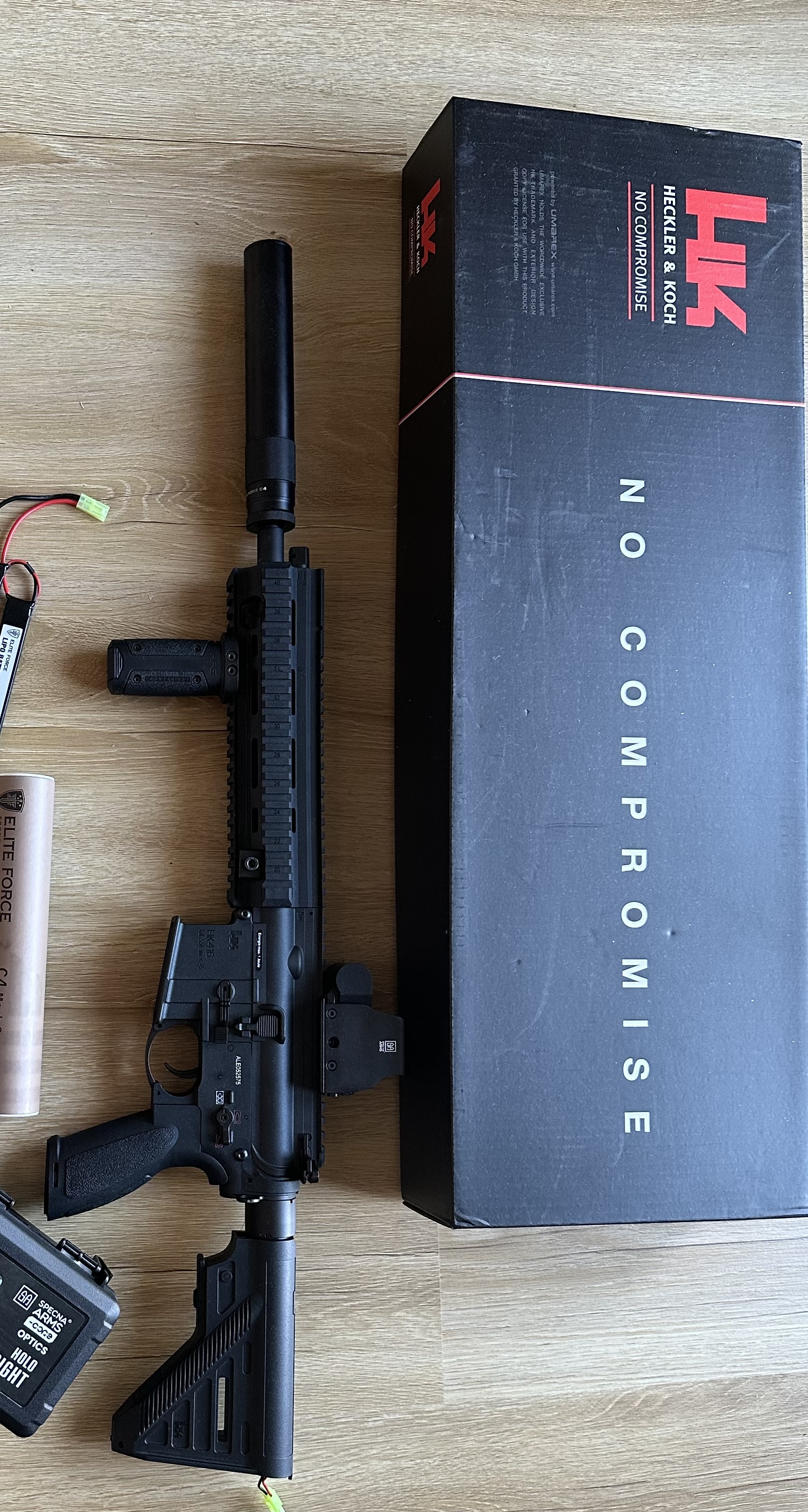 Hk416 + akcesoria