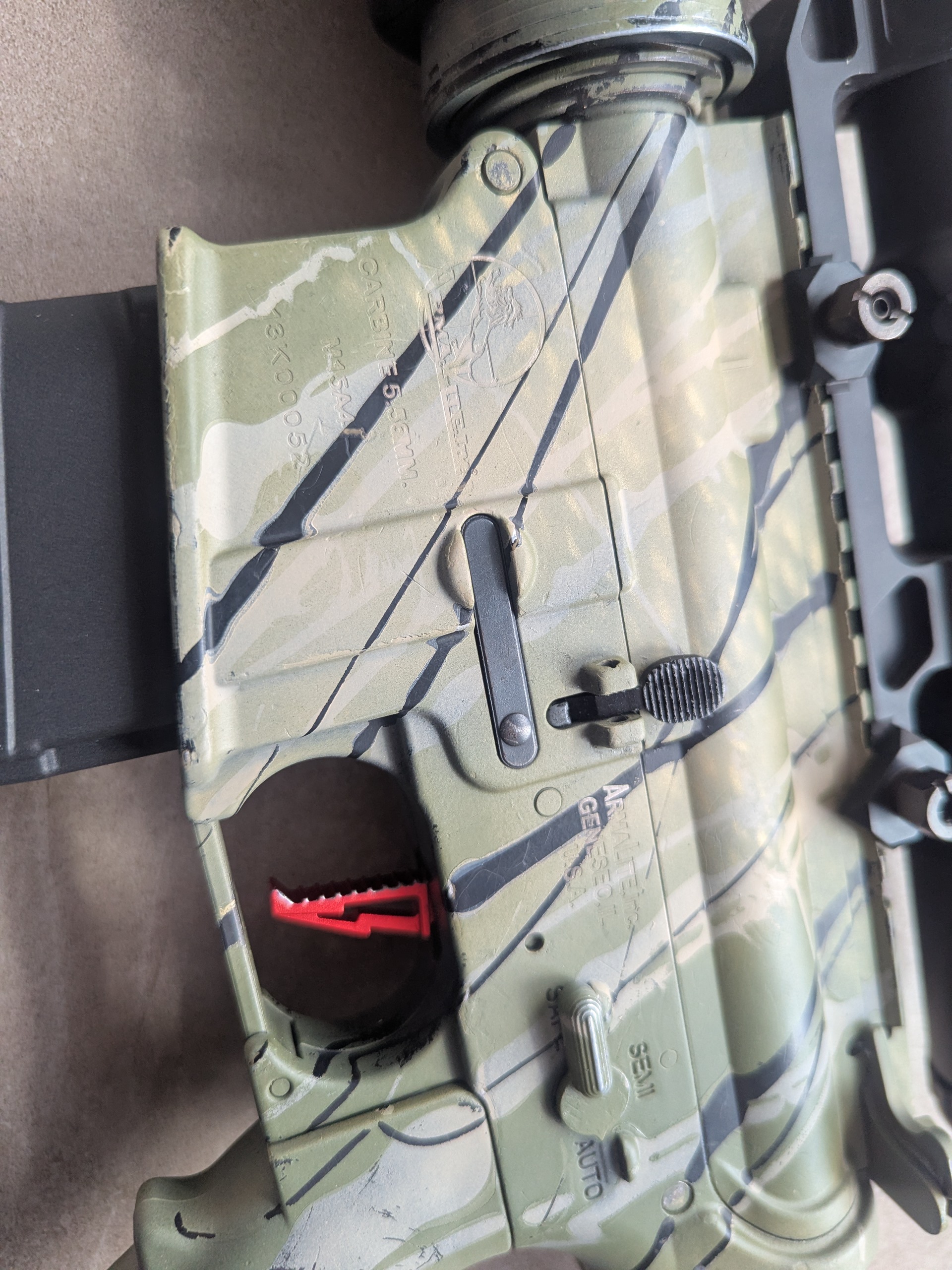 Karabin HPA M15A4 ASG DMR Mancraft - kompletny zestaw M4