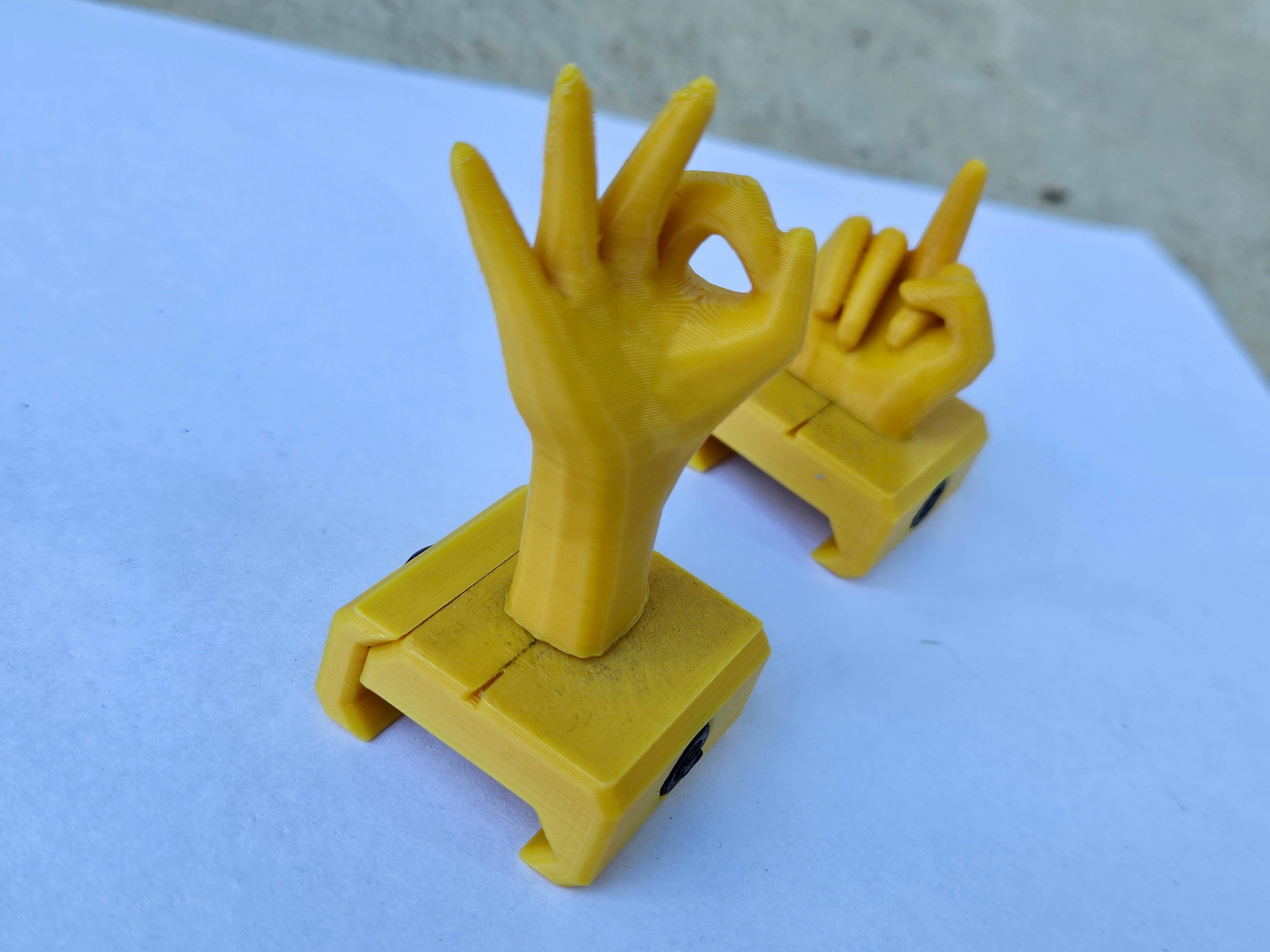 Mechaniczne przyrządy celownicze druk 3D
