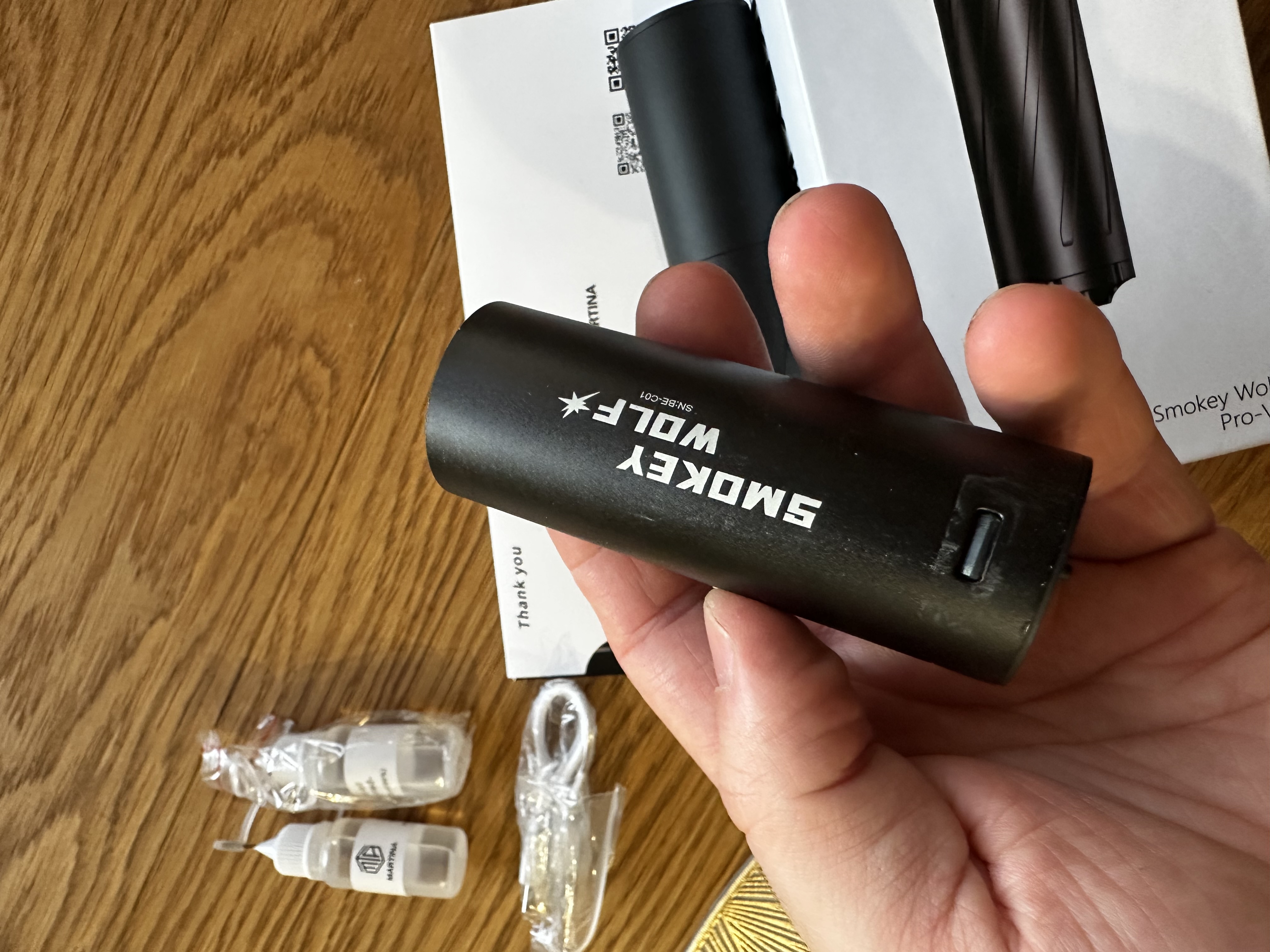 Novritsch Smokey Wolf Tracer Unit tłumik dym światło Asg GBb