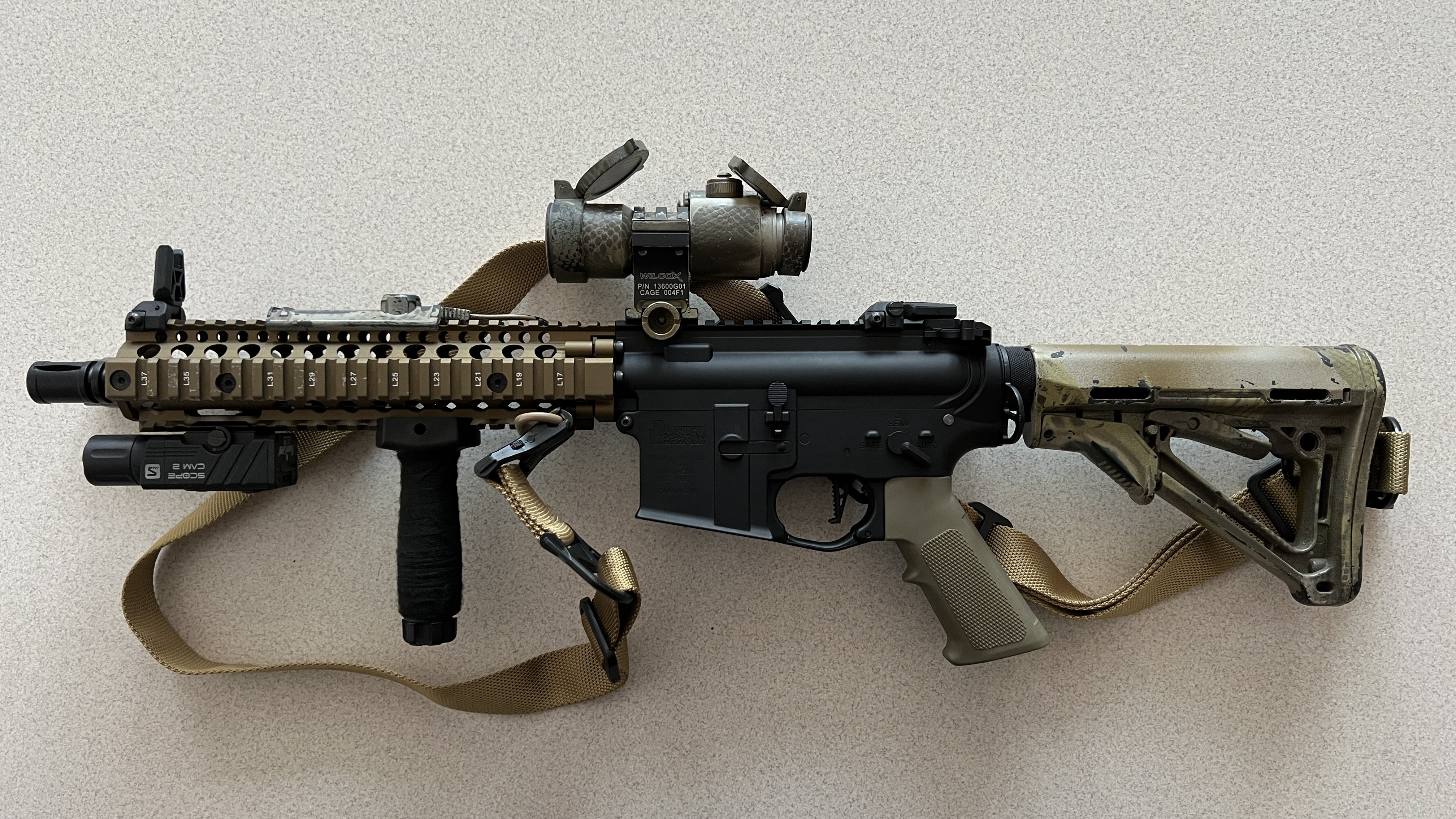 Mk18 mod 1 (SA-P19) + Retro Arms/Maple Leaf + gwarancja i free przegląd | Specna Arms Daniel Defense