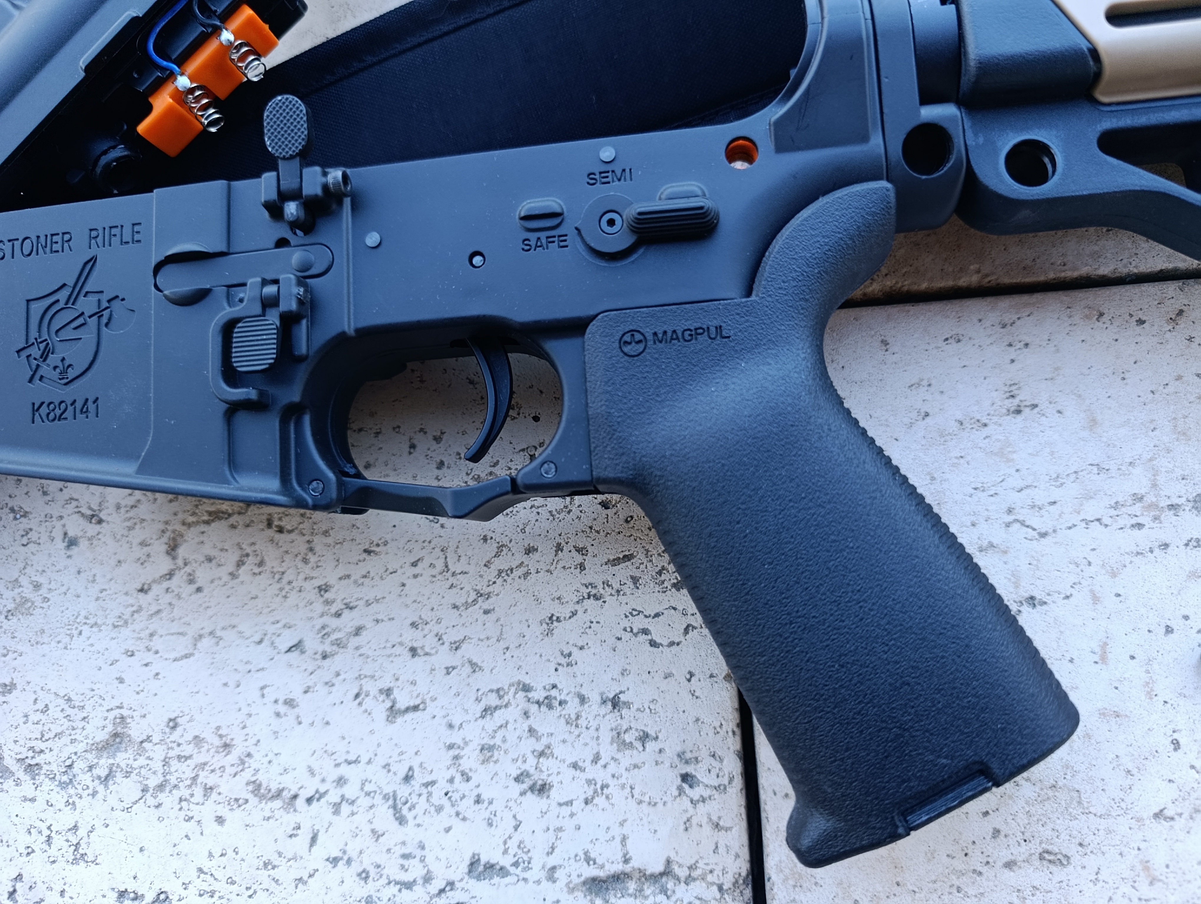 2 Karabiny na kulki żelowe gel blasters najwyższej jakości meta gearbox
