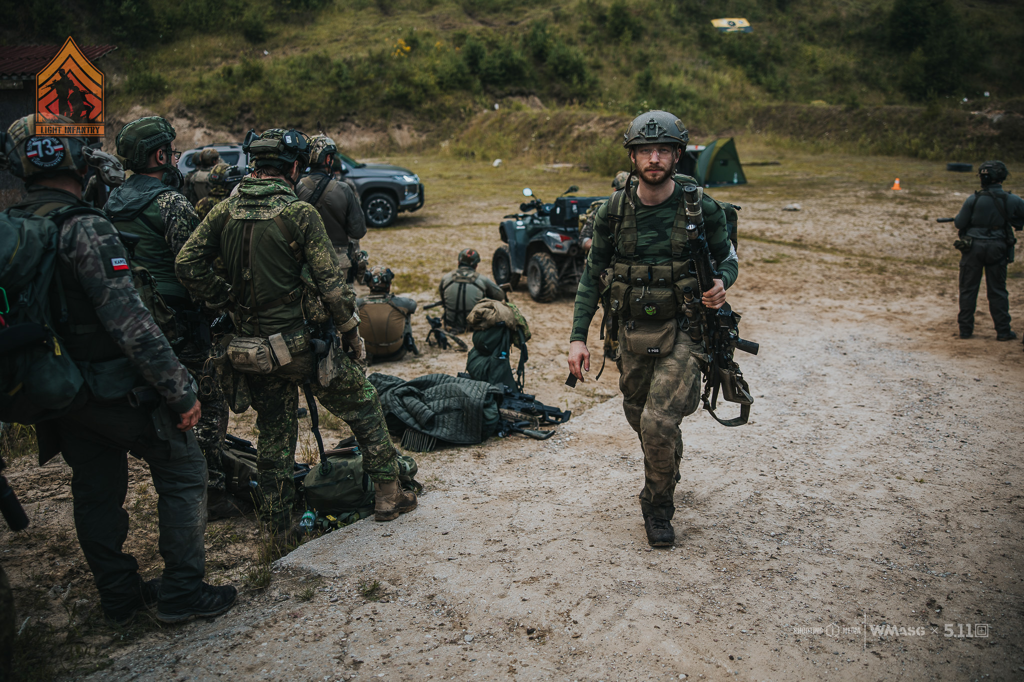 Fotorelacja z zawodów taktyczno-strzeleckich Lekka Piechota, kat. Lekka i MILSIM (18-20.07.2025)