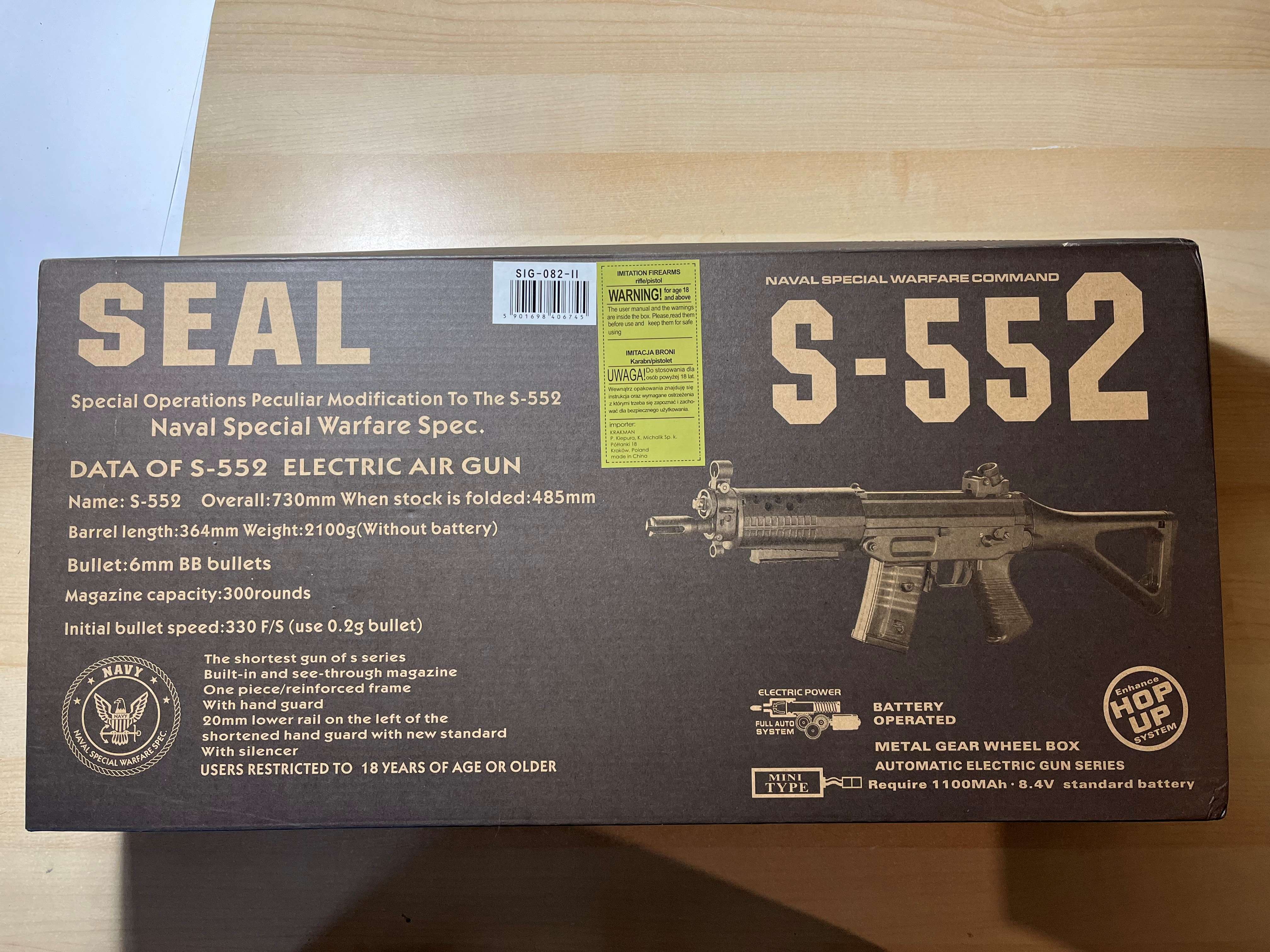 SIG 552 JG ( kompozyt )