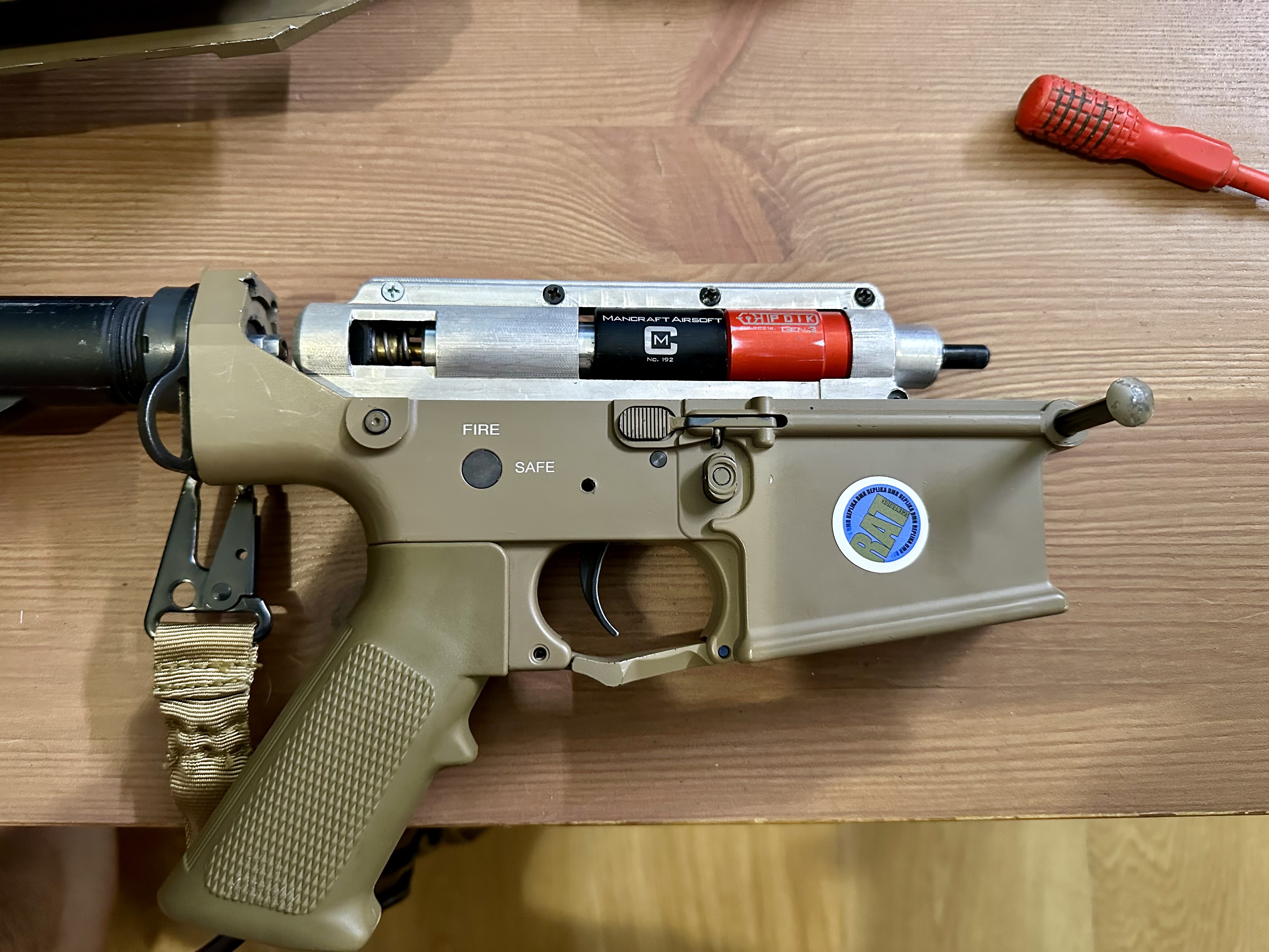 E&C SR25 DMR HPA Mancraft 2.6J VortexCrossfire II 3-9x40
