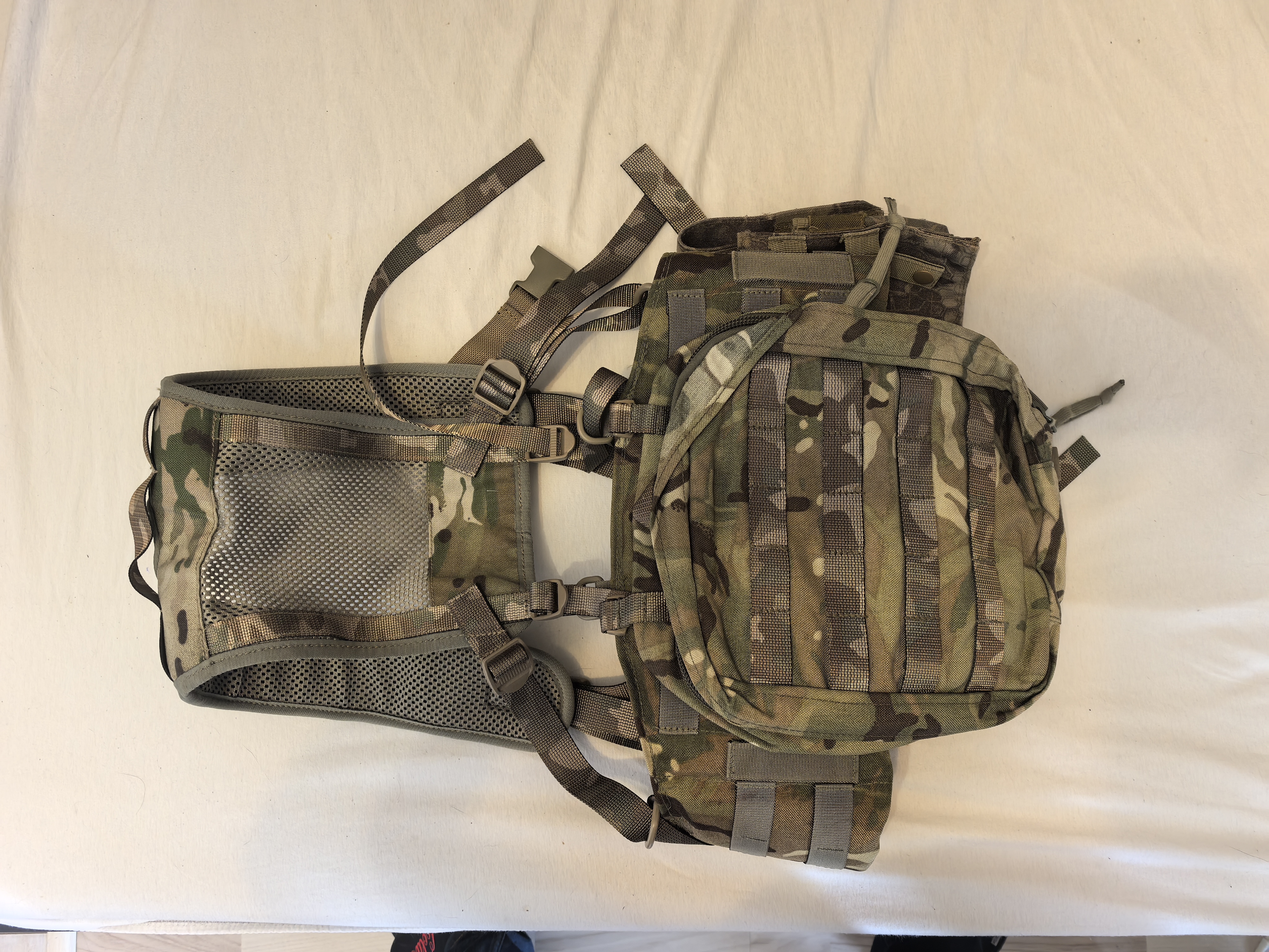 Chest rig kontraktowy brytyjski multicam
