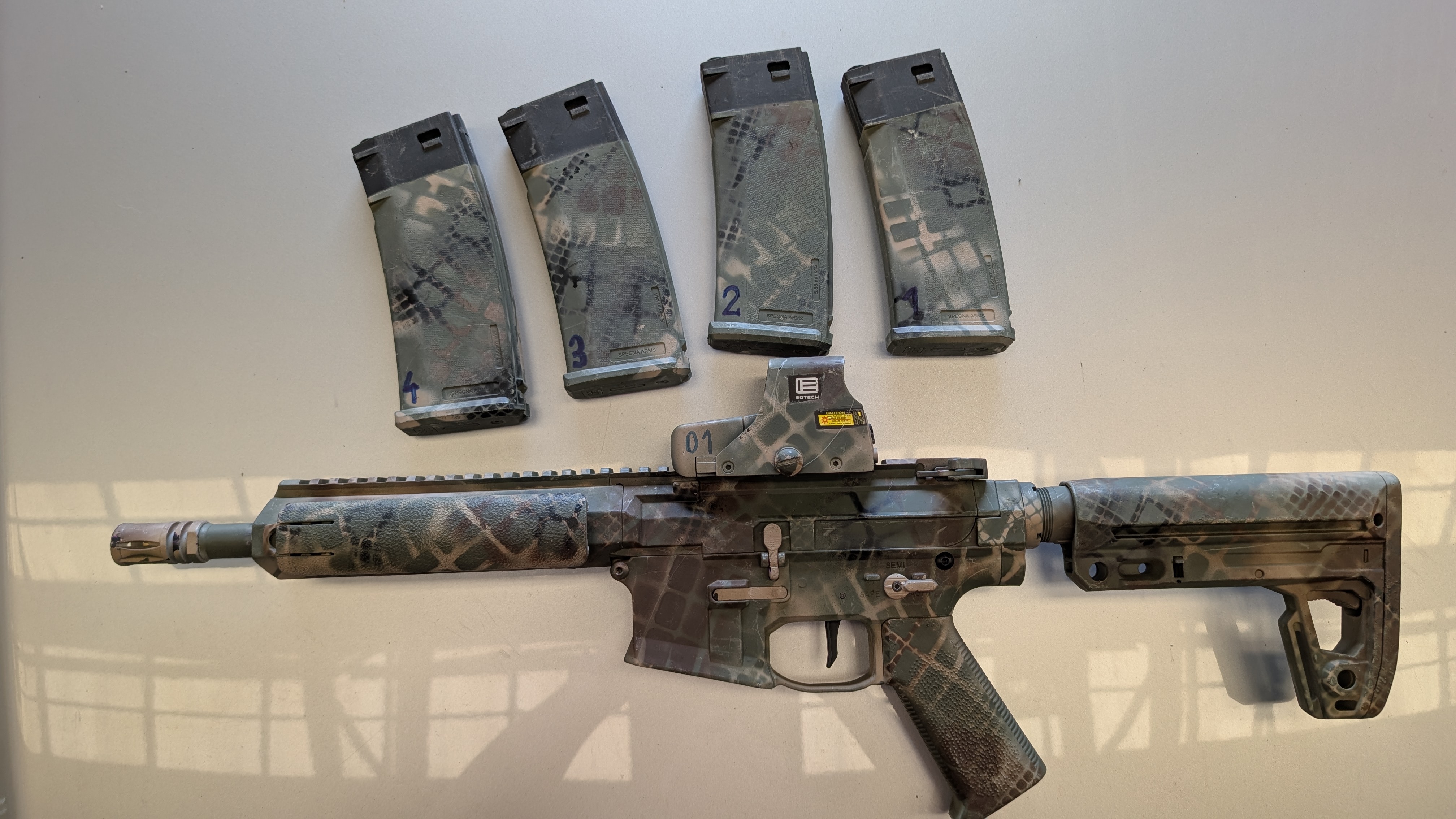 DE m904e + Eotech + S-Magi