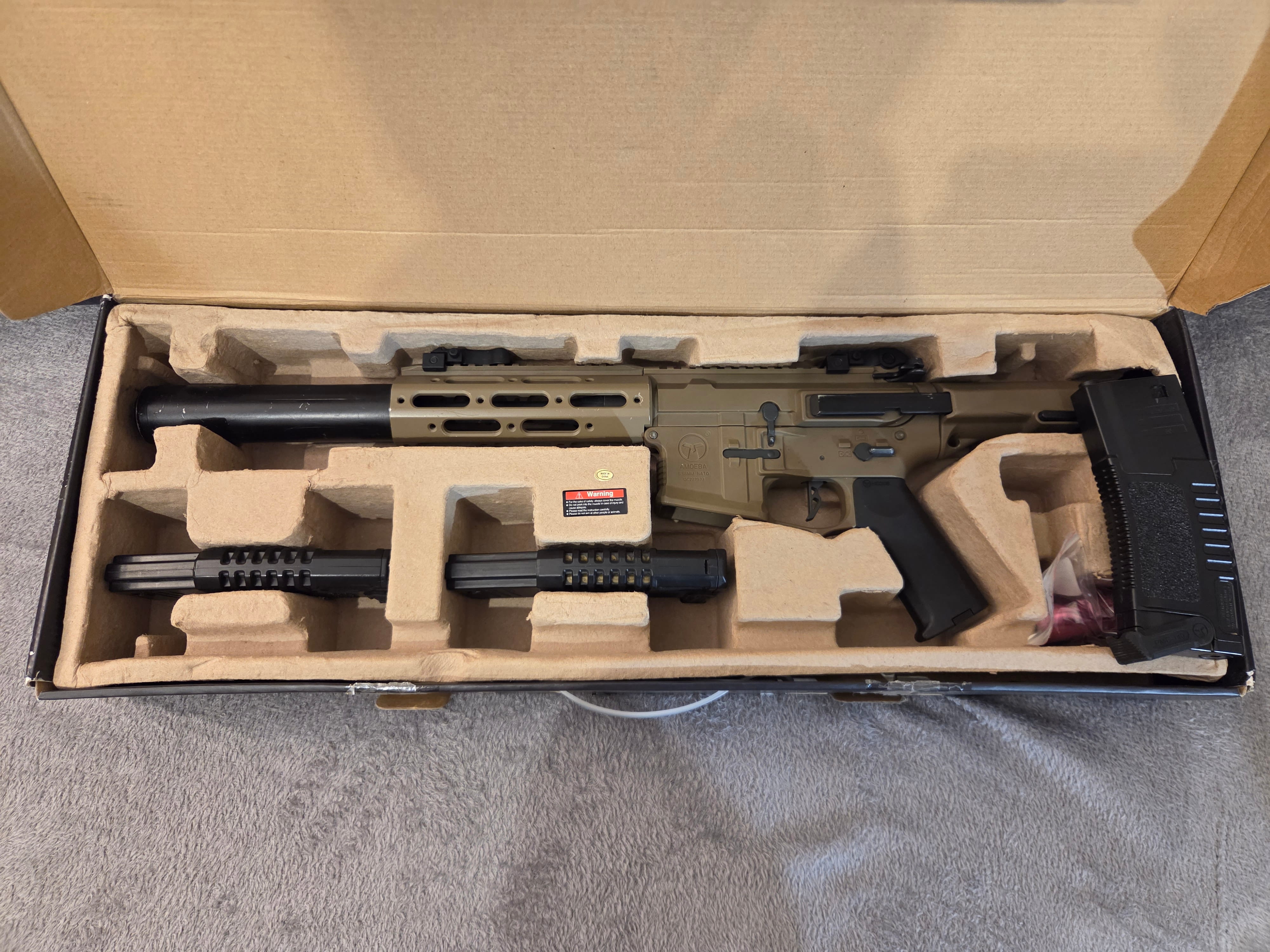ARES Amoeba AM 14– Slim Grip / Super High Torque / ~1.88J Tan