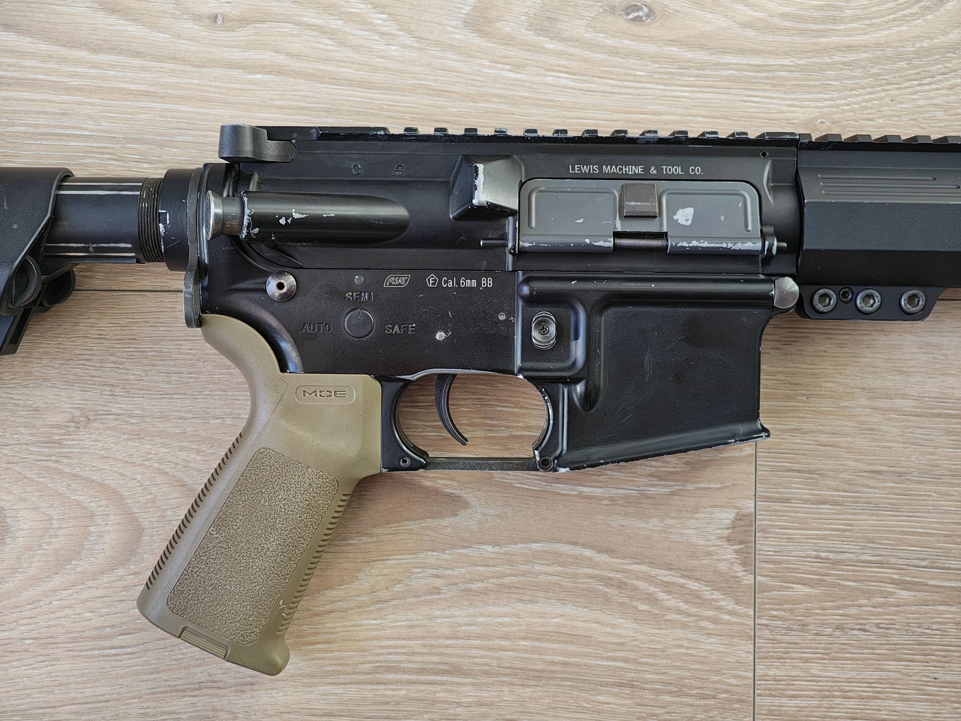 KWA LMT Defender 4 15.6” MLOK 444 fps