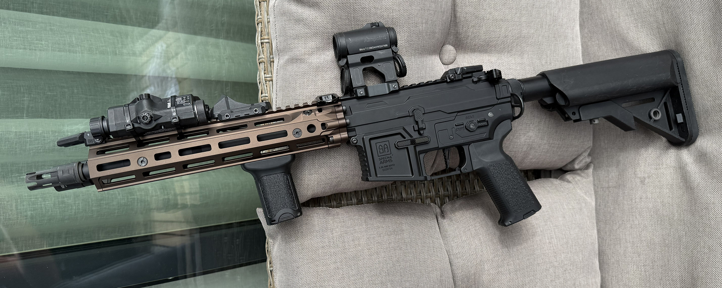 Specna Arms z HAL1 z RISIII 10,5"