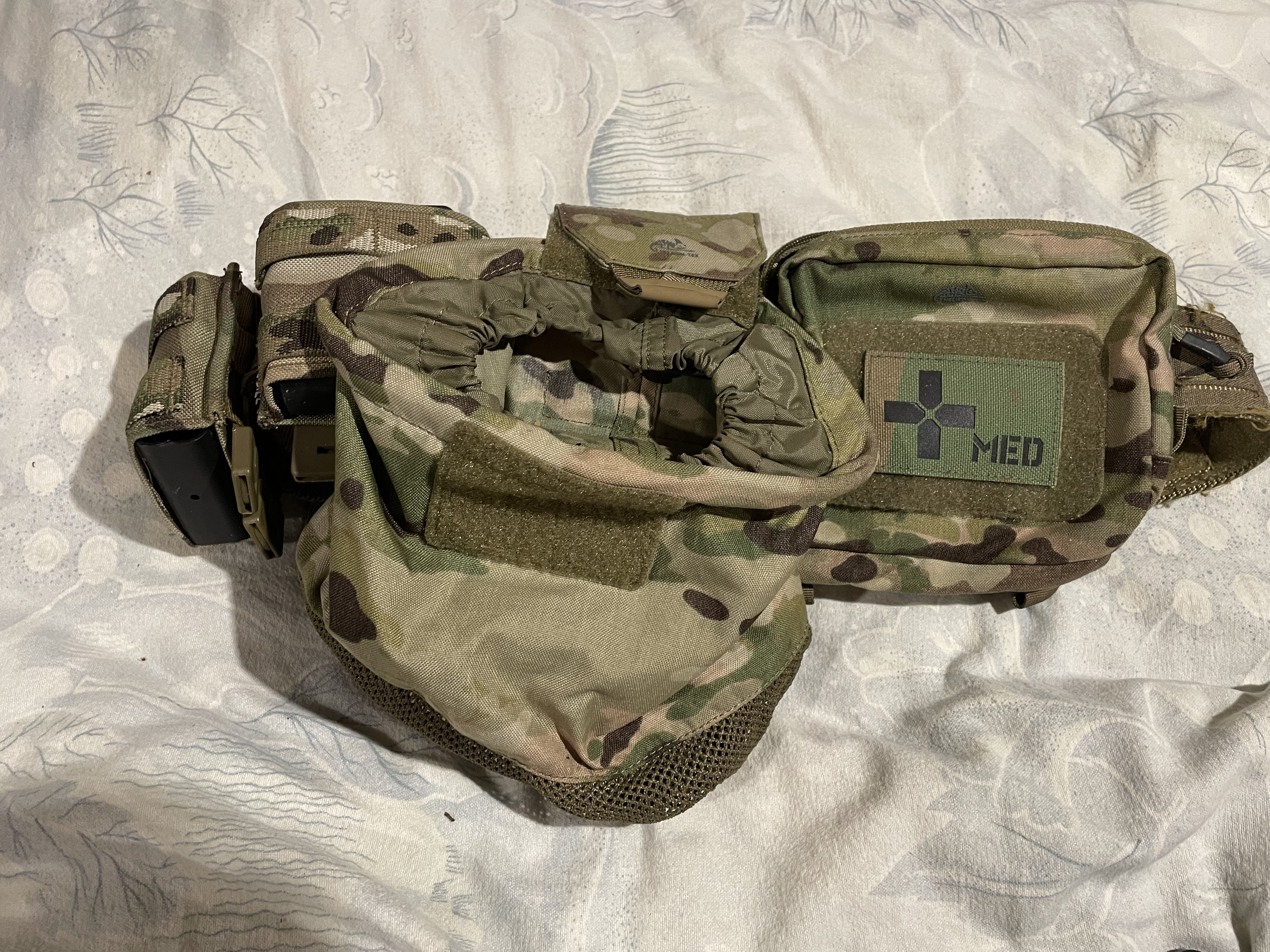 Pas taktyczny multicam