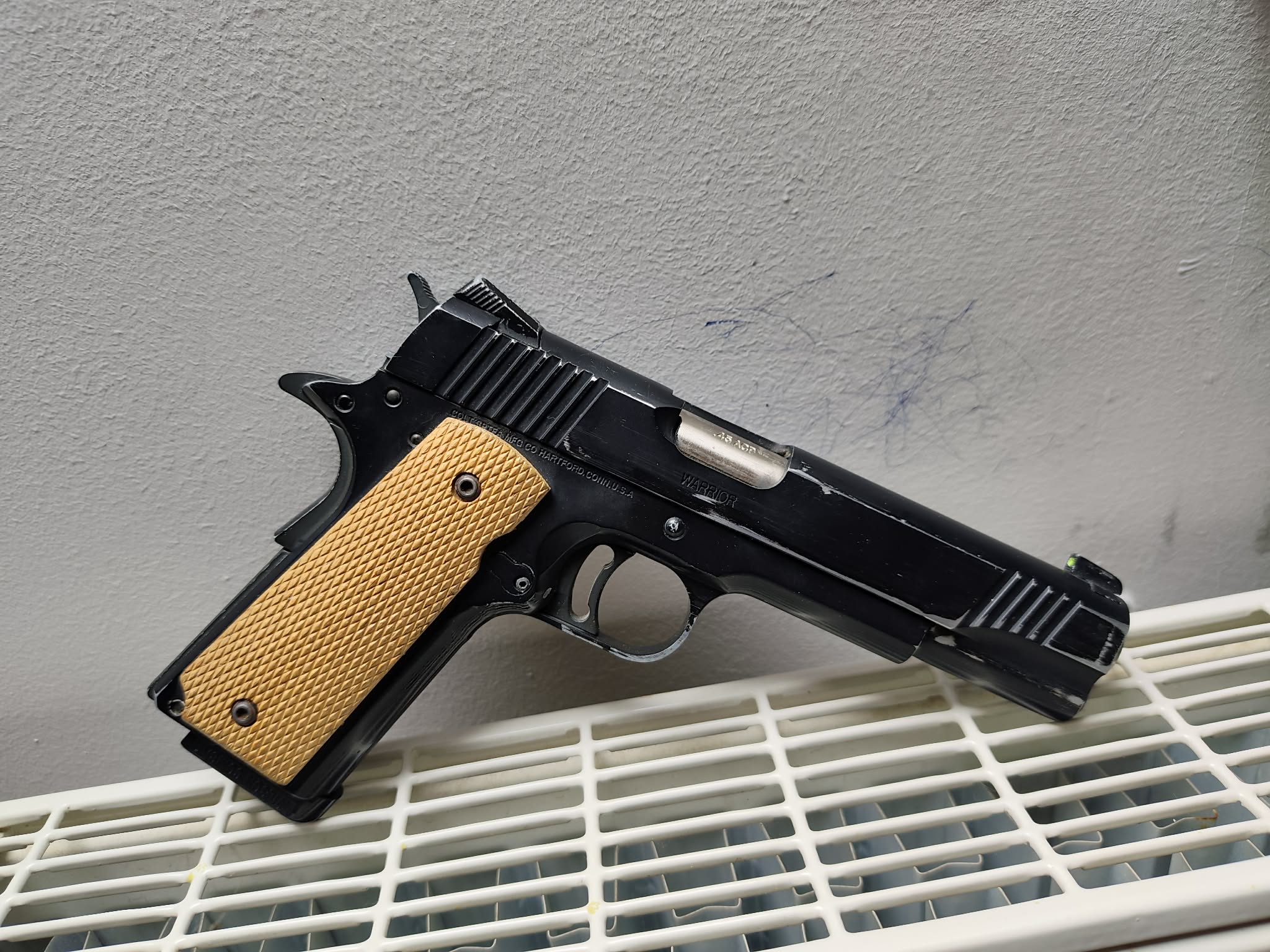 colt 1911 asg full metal greengas