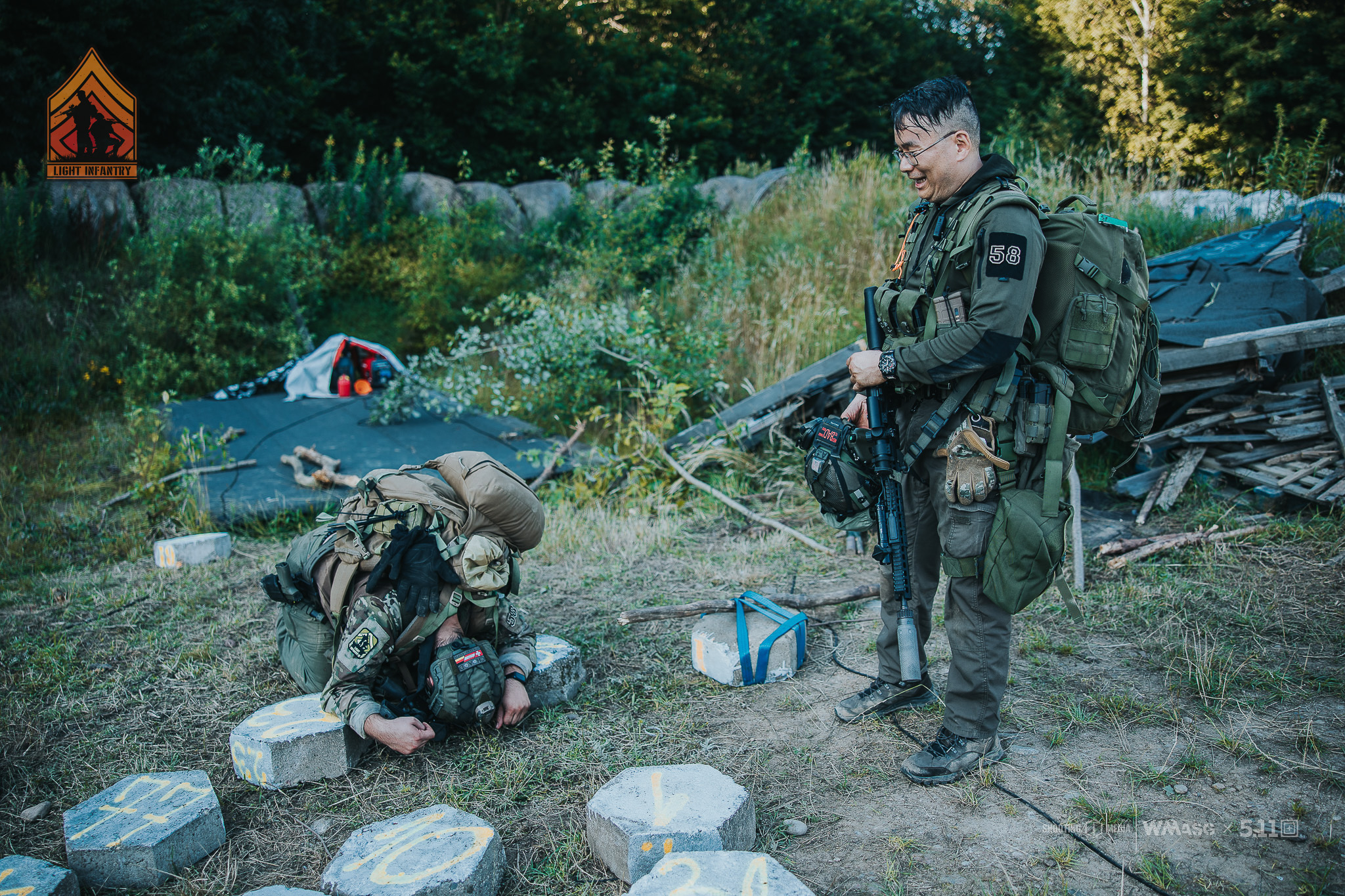 Fotorelacja z zawodów taktyczno-strzeleckich Lekka Piechota, kat. Lekka i MILSIM (18-20.07.2025)