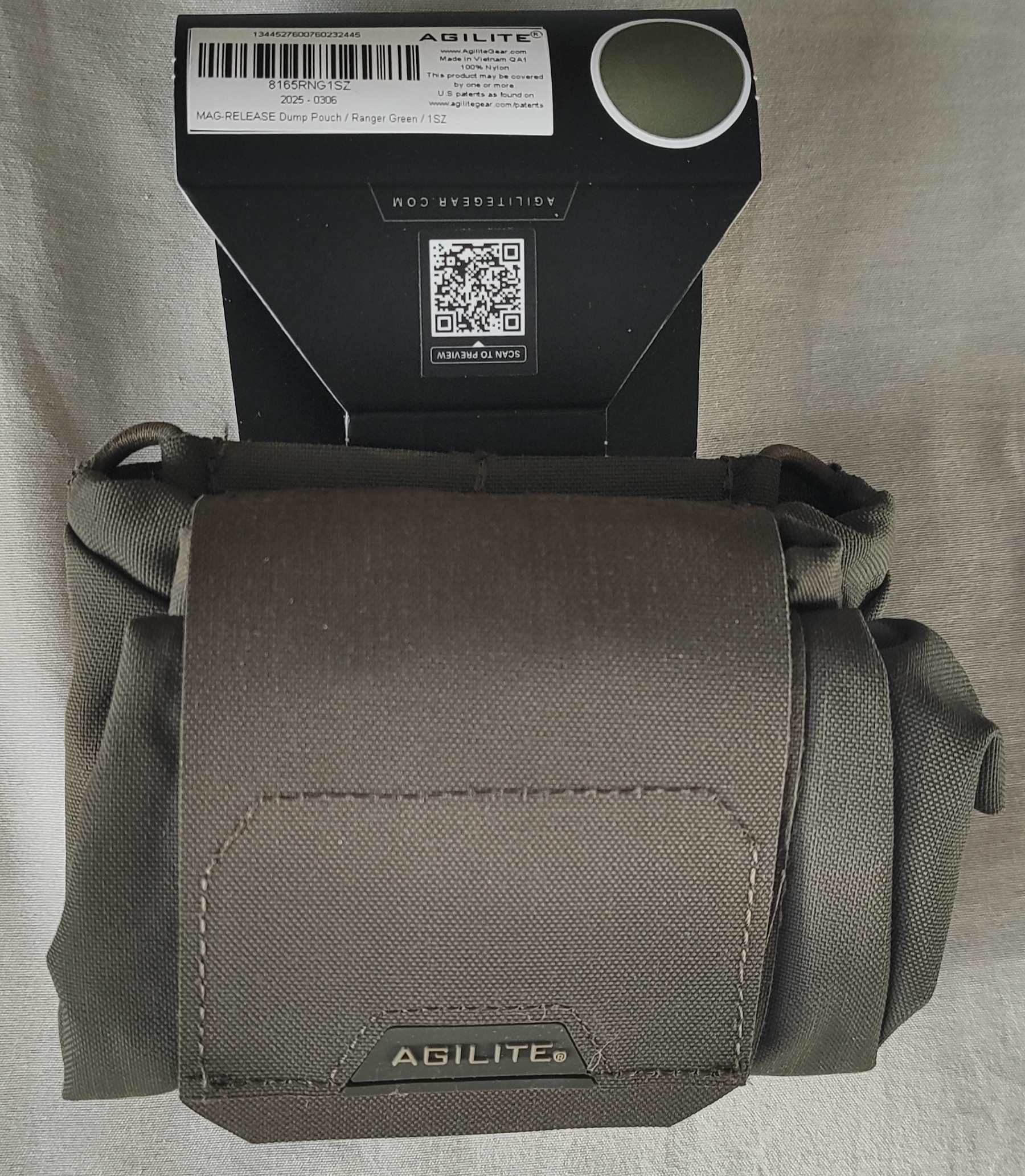 Worek zrzutowy Agilite Mag-Release Dump Pouch ranger green