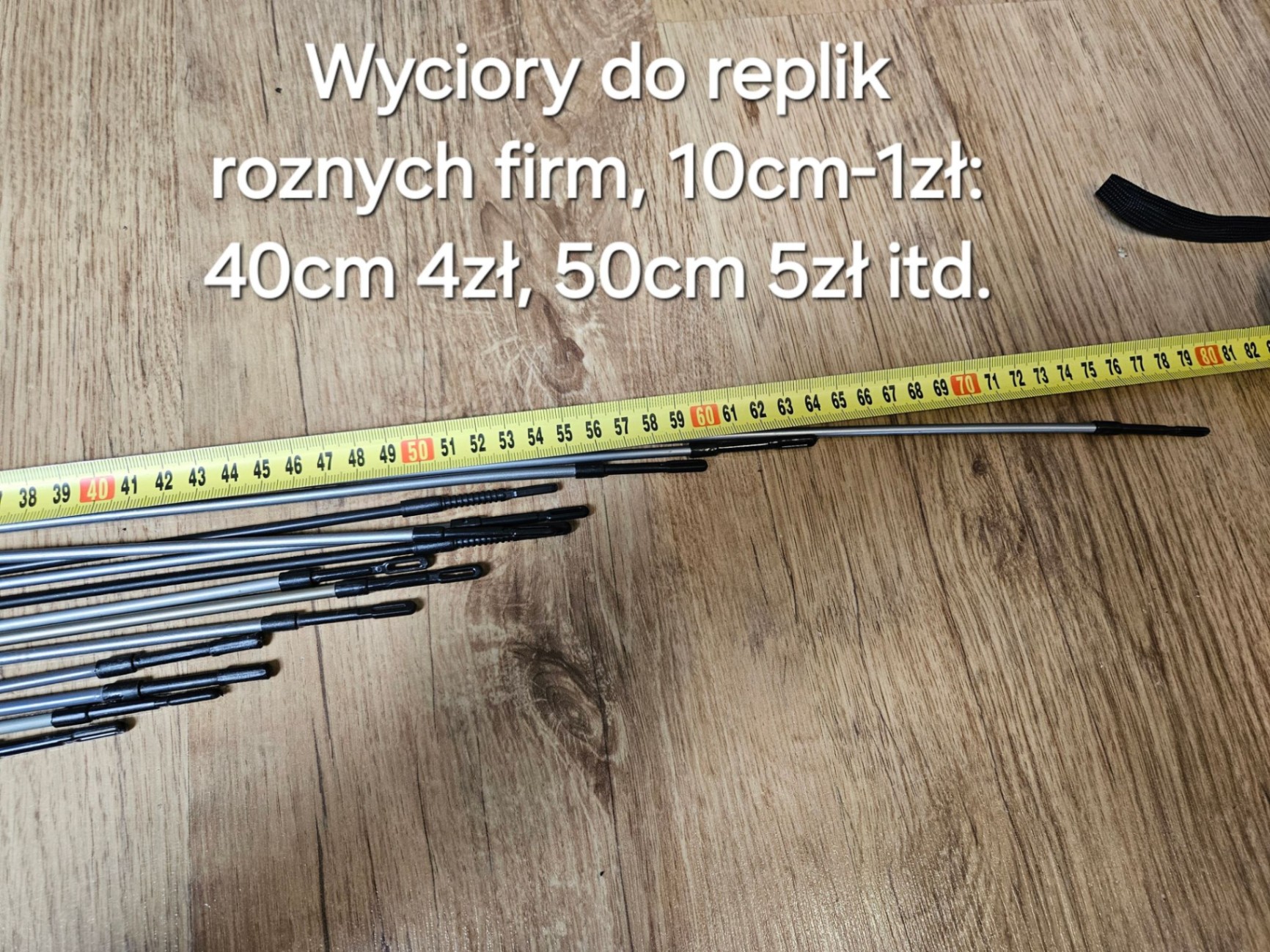 Wycior, wyciory do replik 55cm