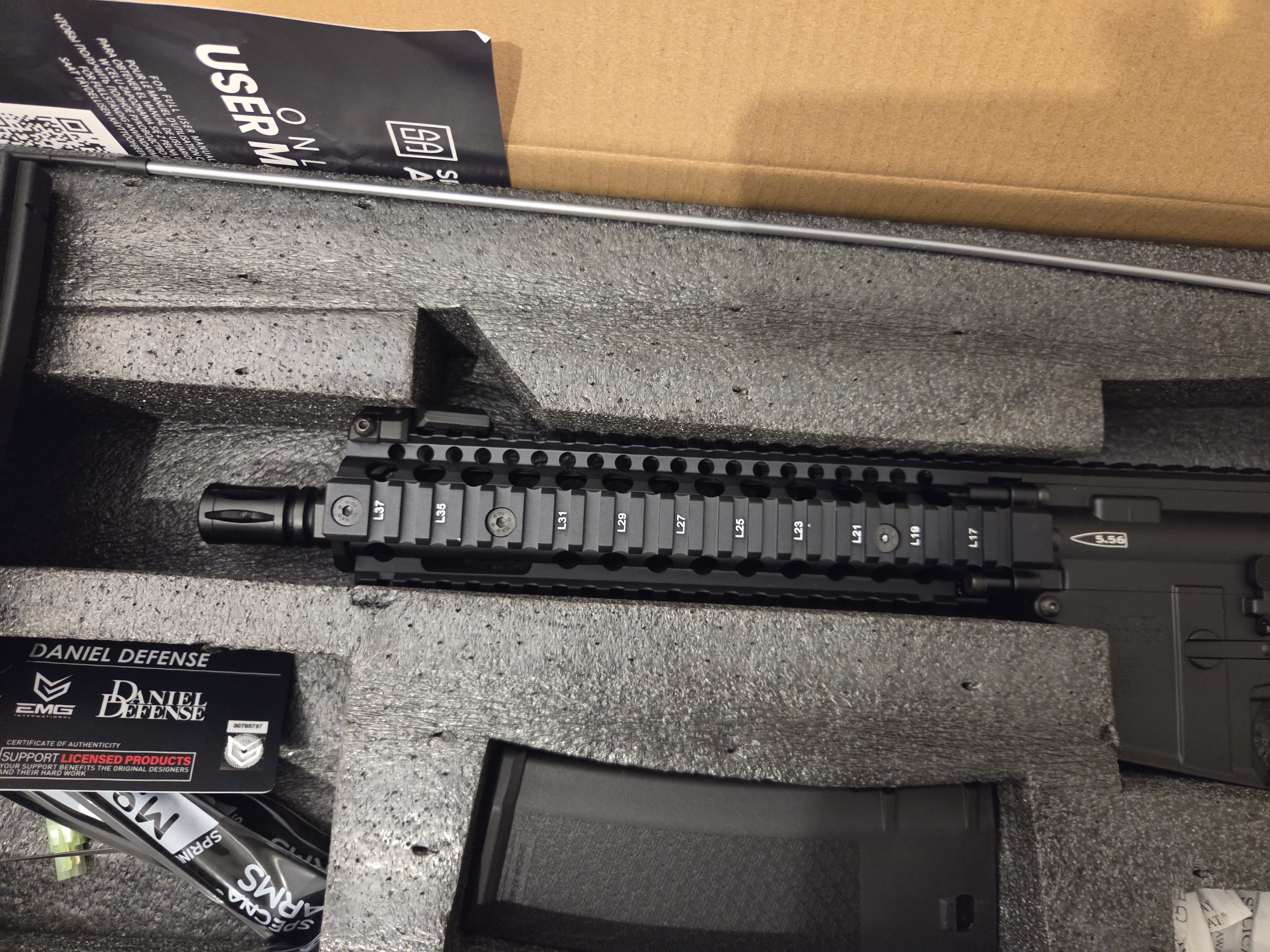 Specna Arms Daniel Defense MK18 SA-P19 PRIME BLDC Aster II ETU Nowa