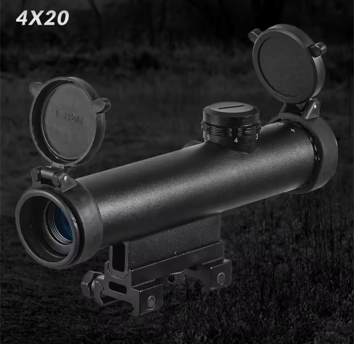 Luneta 4x20 retro ACOG AR15 Colt mp5 G3 RIS zamiana na kolimator Aimpoint