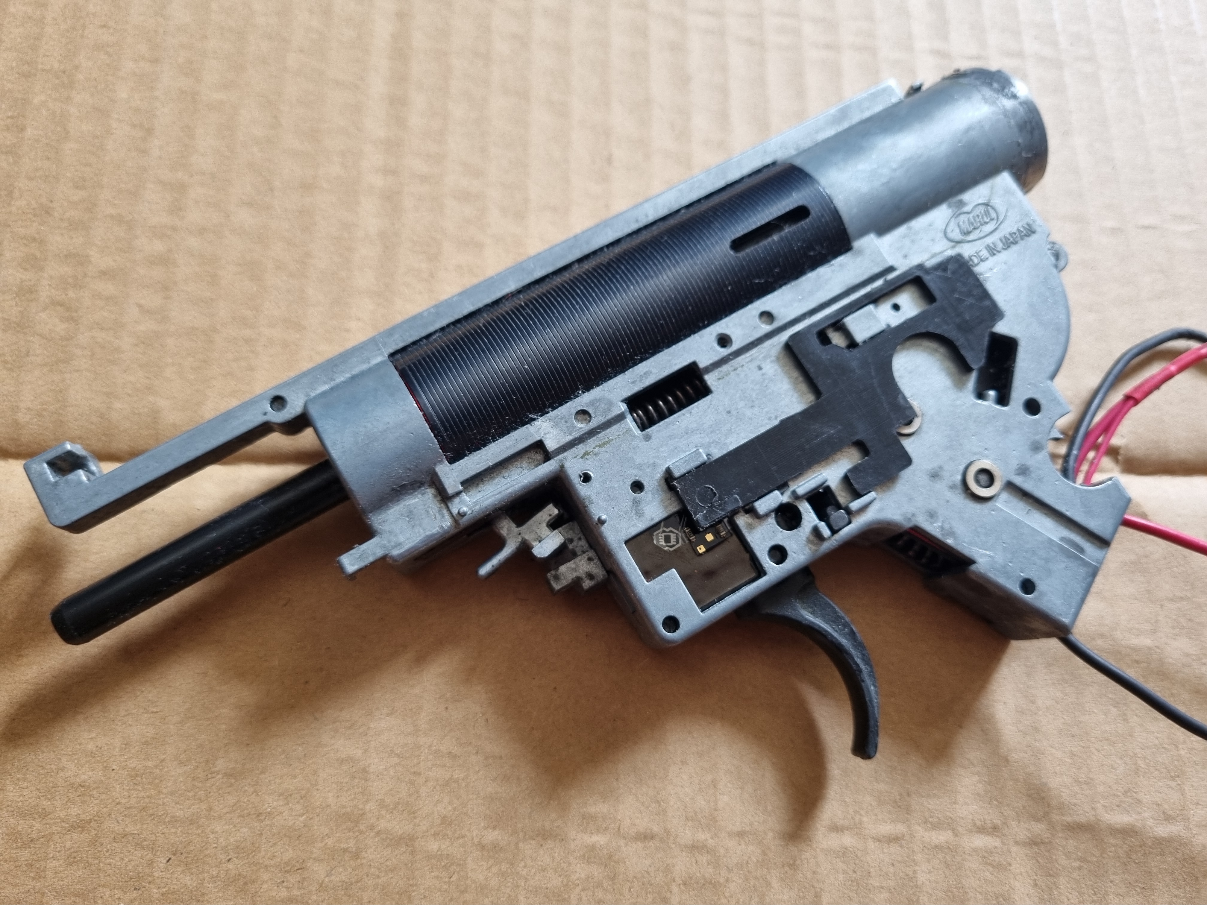 kompletny gearbox po tuningu, tokyo marui recoil shock , tm ngrs , gate titan v2 ngrs