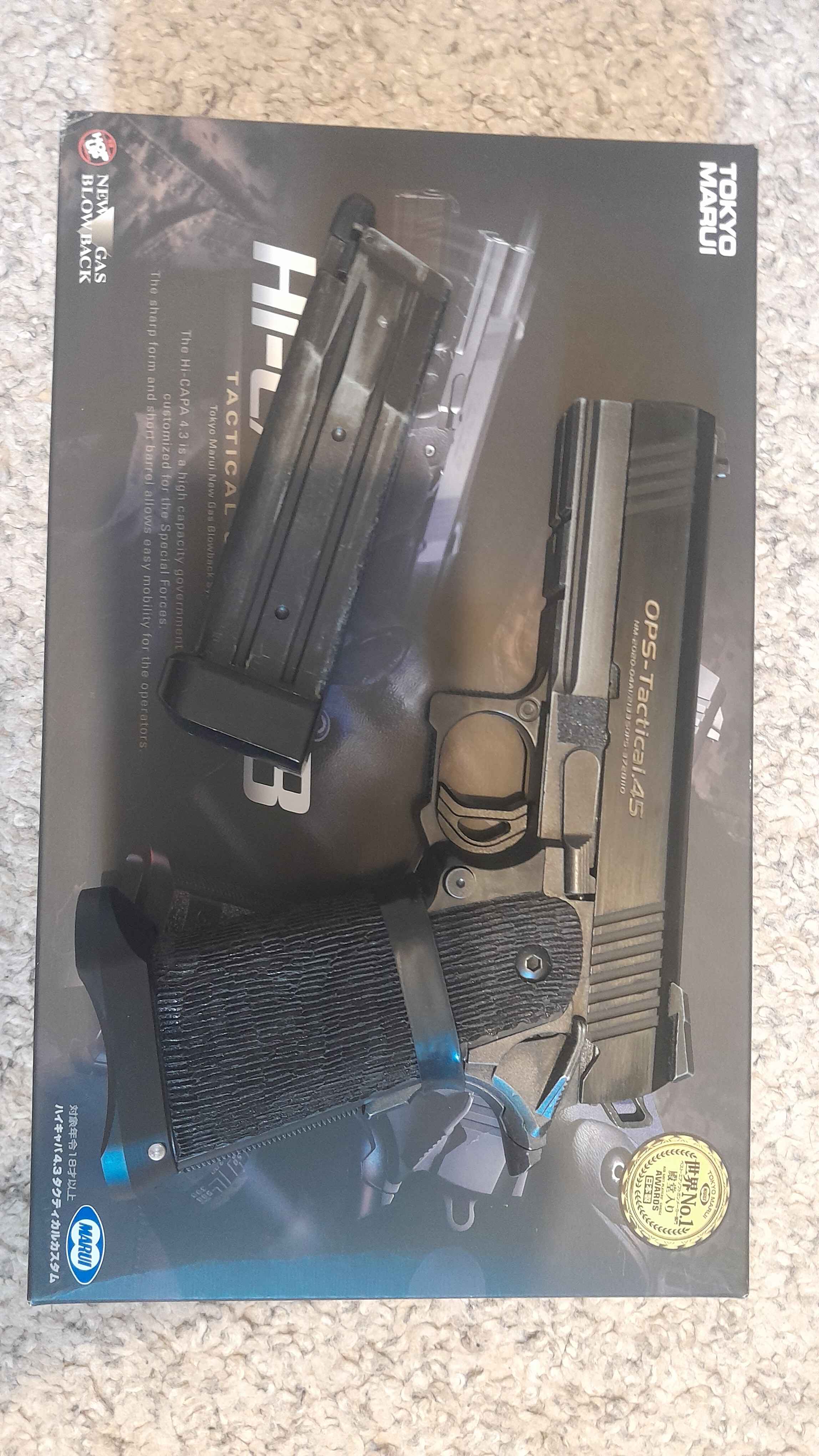 Projekt Hi-capa tokyo marui 4.3 "Noir"