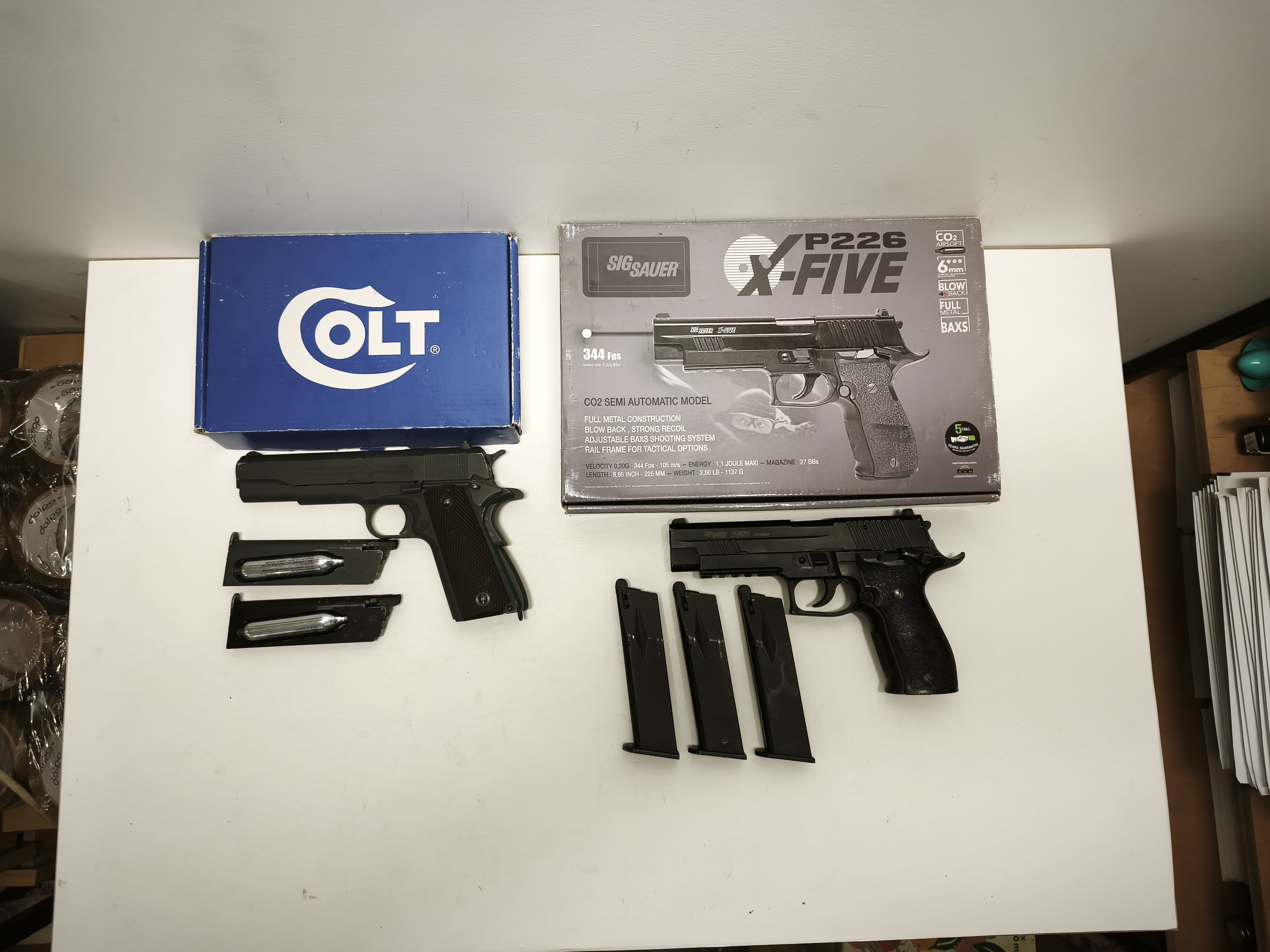 Colt 1911 / SigSauer P226 X-Five SPRZEDAM / ZAMIENIE