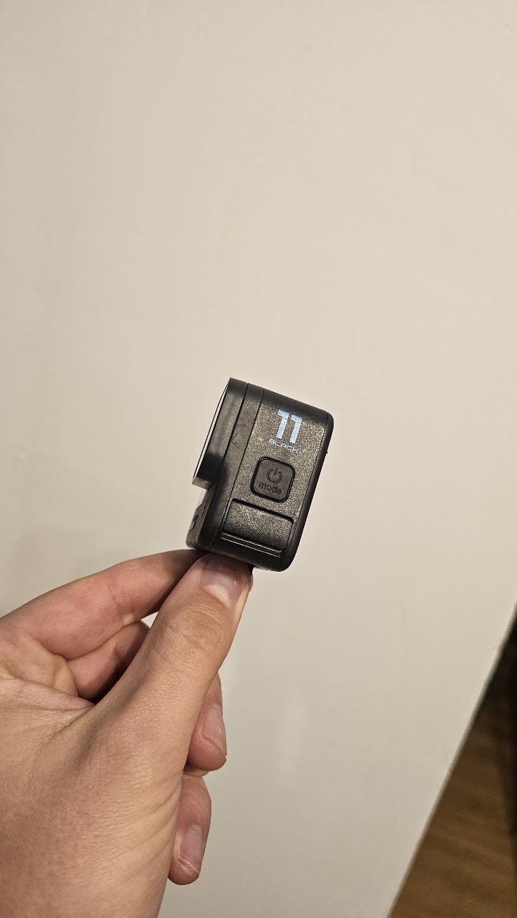 Gopro Hero 11 Black, montaż na ris i inne dodatki