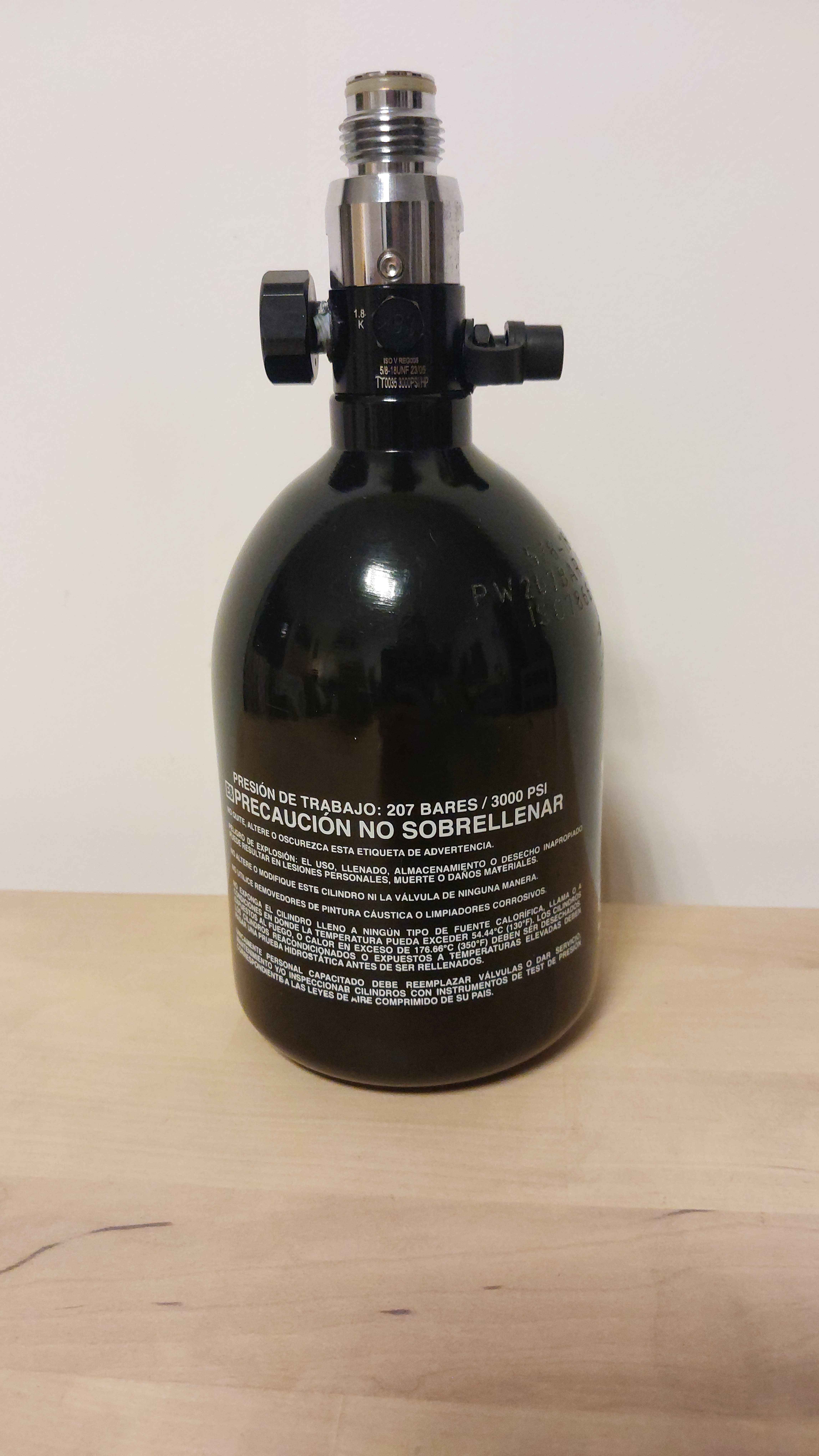 Butla HPA Soger Air Tank 26ci - 0,4 l - 3000 psi - 200 bar