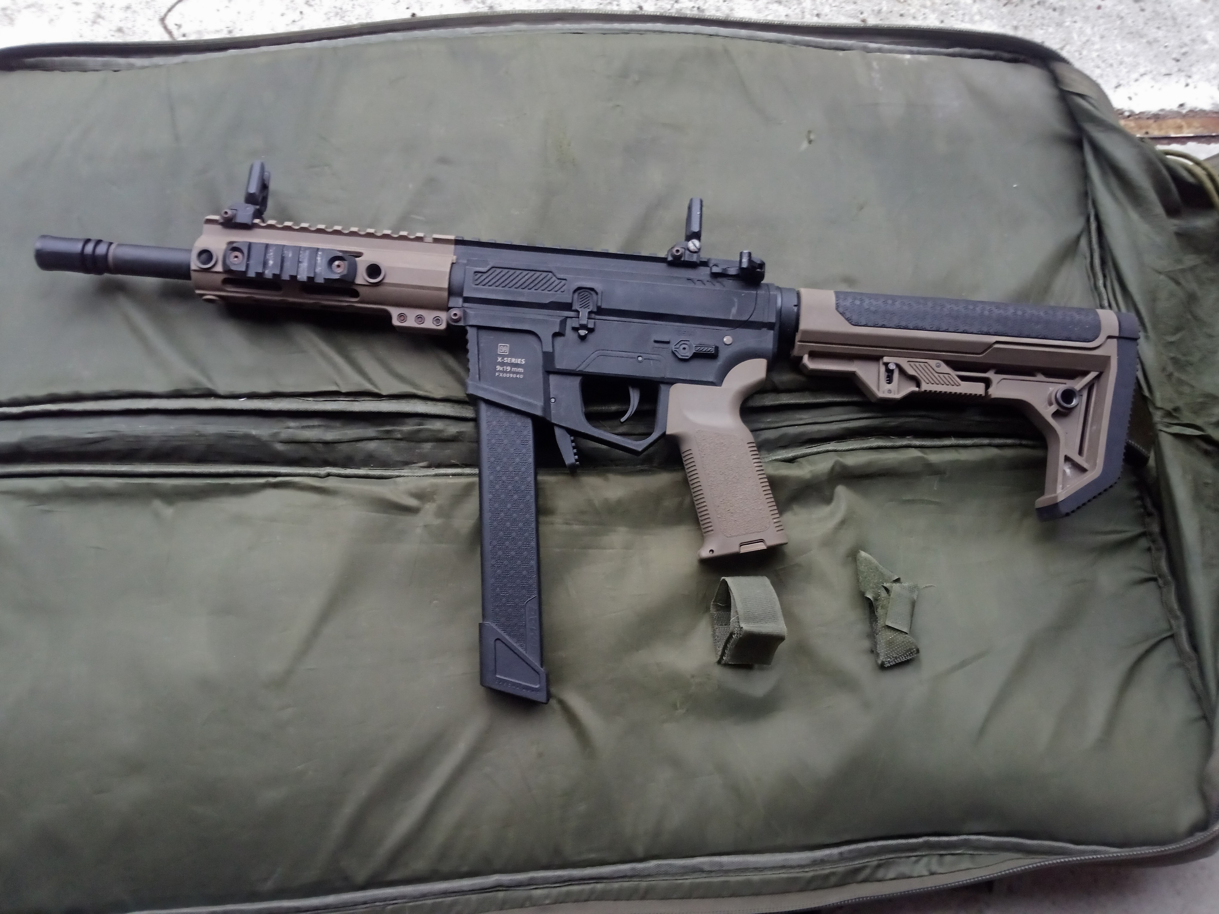 PDW karabinek pod CQb po tuningu, mosfet GATE