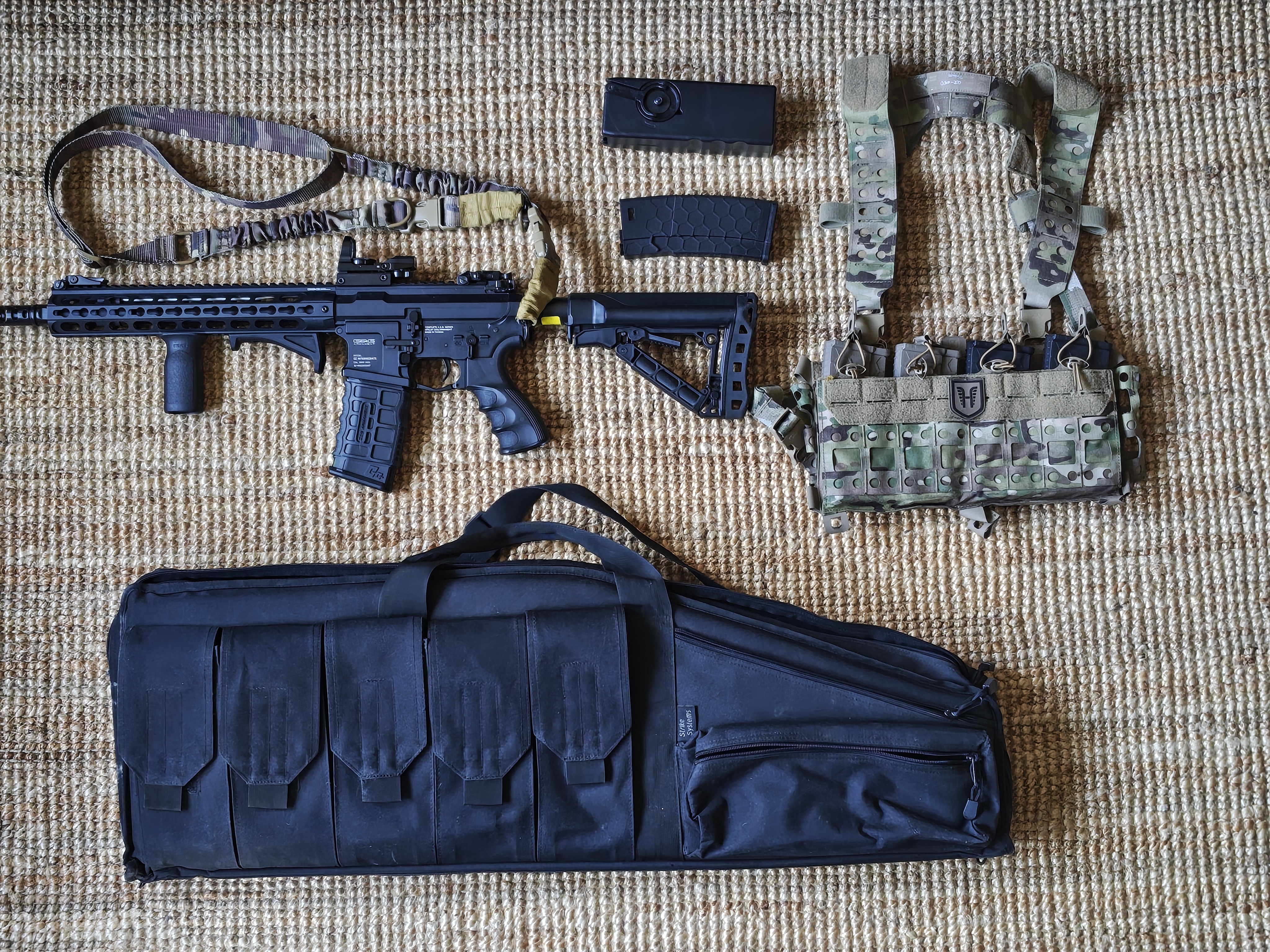 Airsoft G&G GC16 WARTHOG 12" - ZESTAW