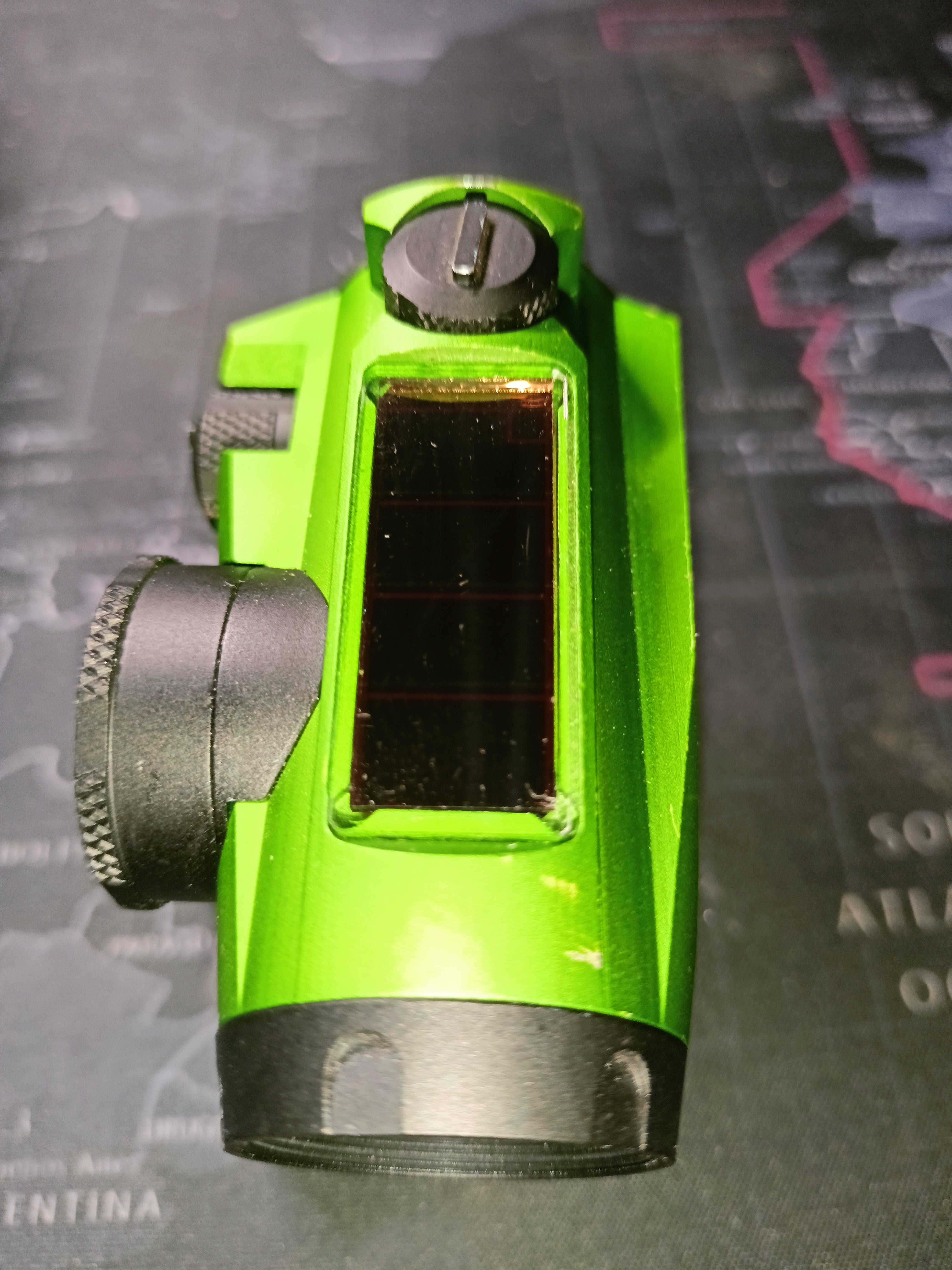 Kolimator xFORCE XTSP Solar - niski/wysoki montaż - panel solarny - Zielony