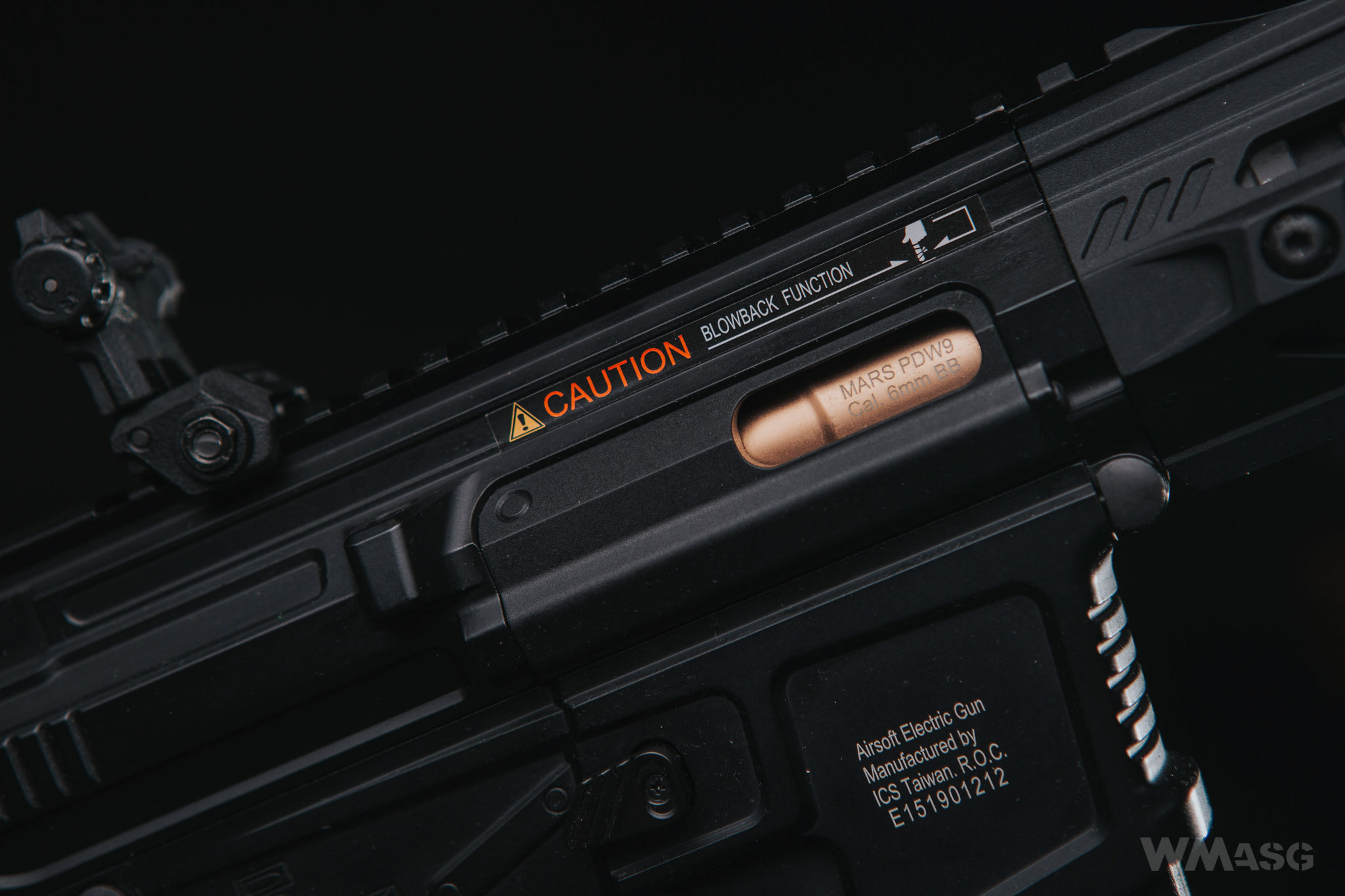 ICS CXP-MARS PDW9 z zewnątrz