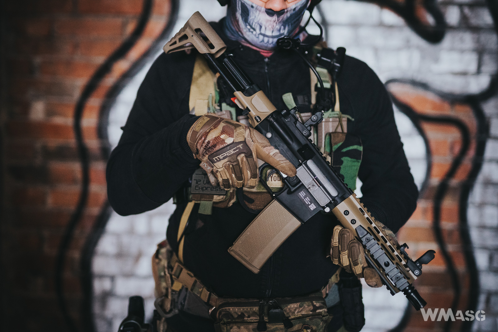 Specna Arms SA -E12 PDW Edge BK-TAN (sesja w terenie)