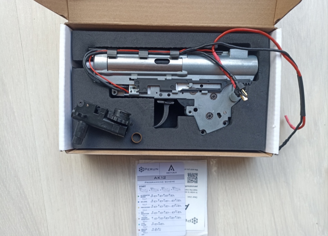 Kompletny Gearbox V3 GB ARCTURUS z Perun Hybrid v3 AK-12 AK-12K AK-74 AKM