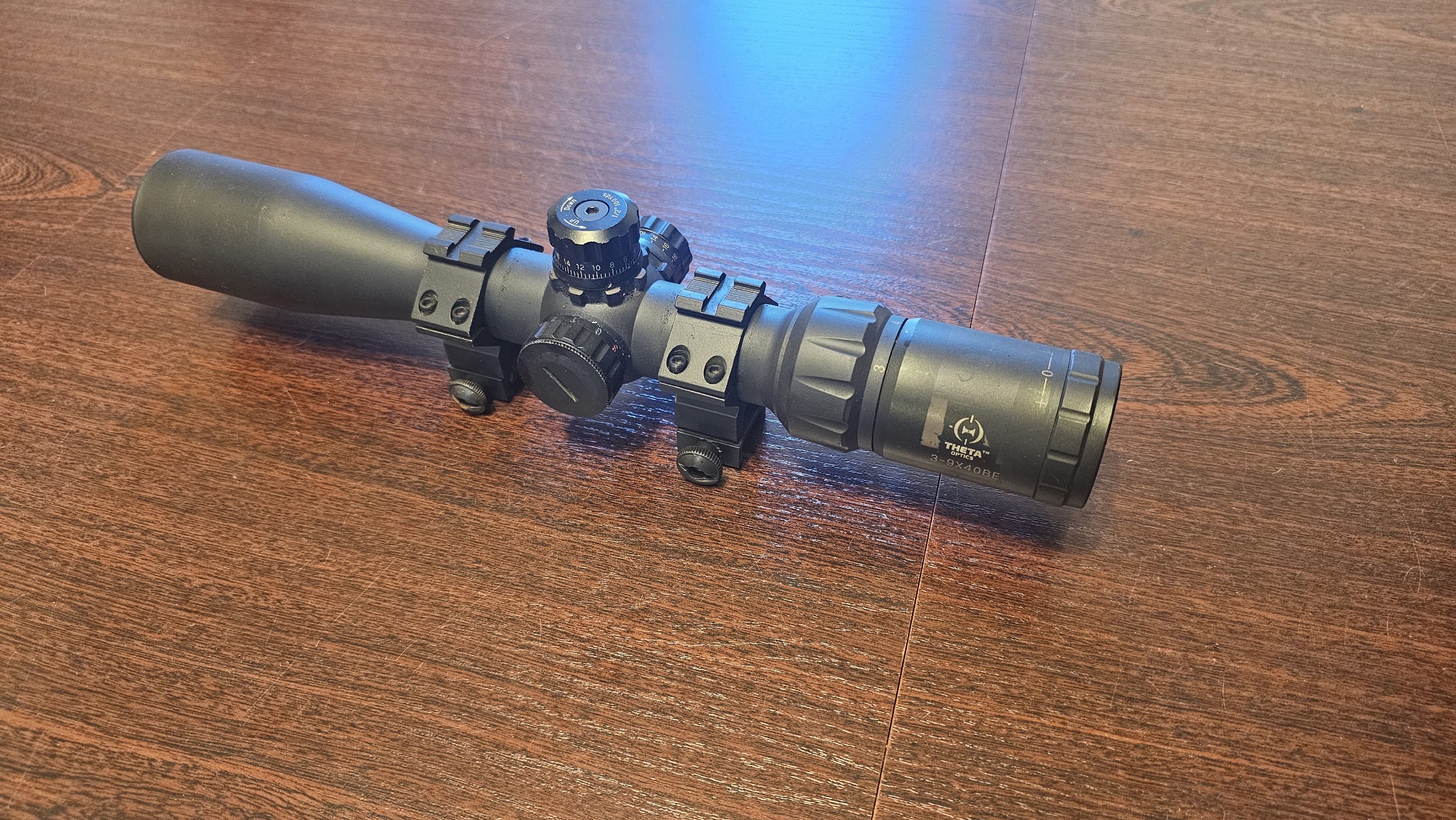 Luneta 3-9x40 Theta Optics z podświetleniem