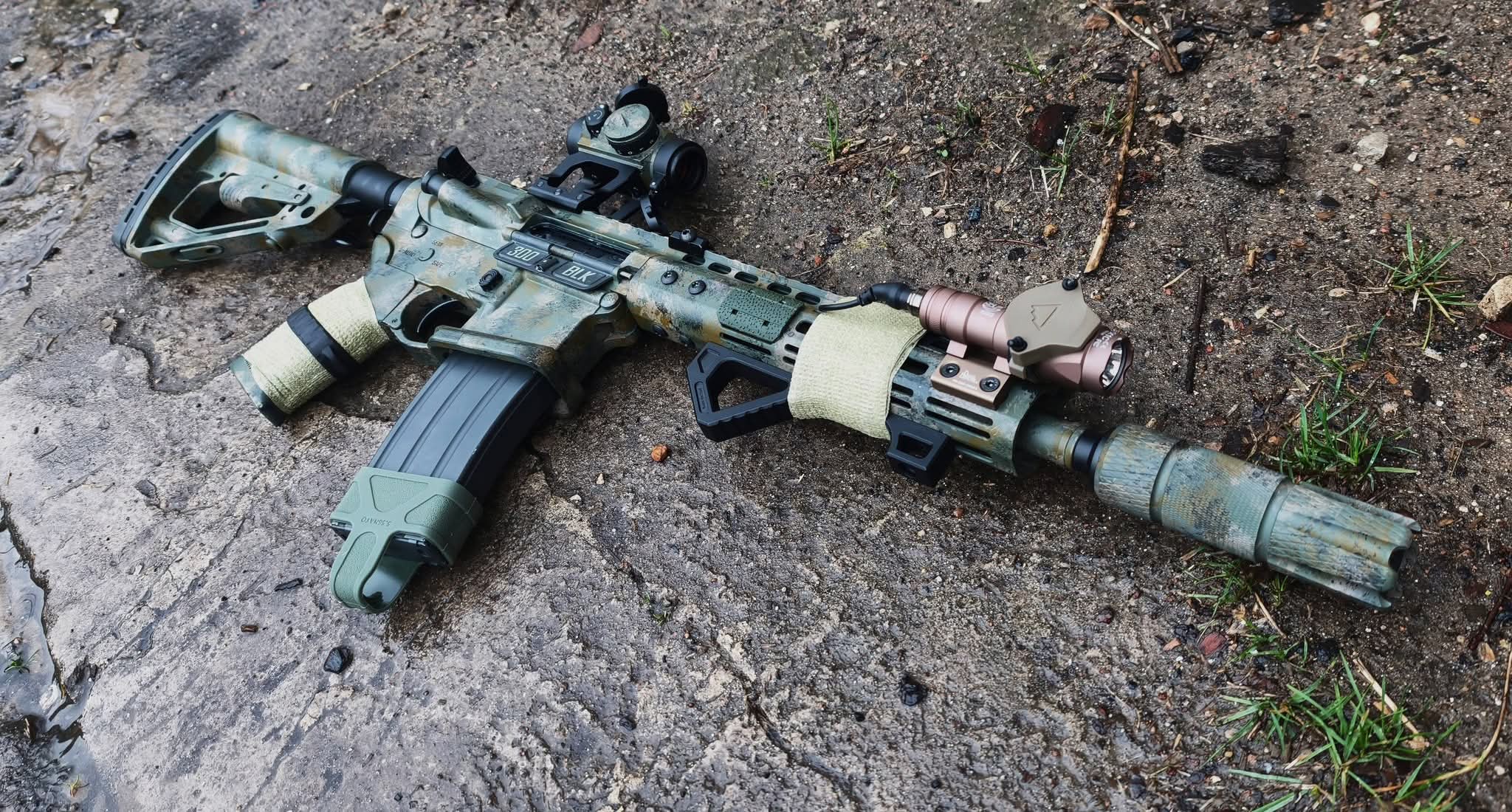 Replika karabinka Noveske N4 MWS Gen3 GBBr