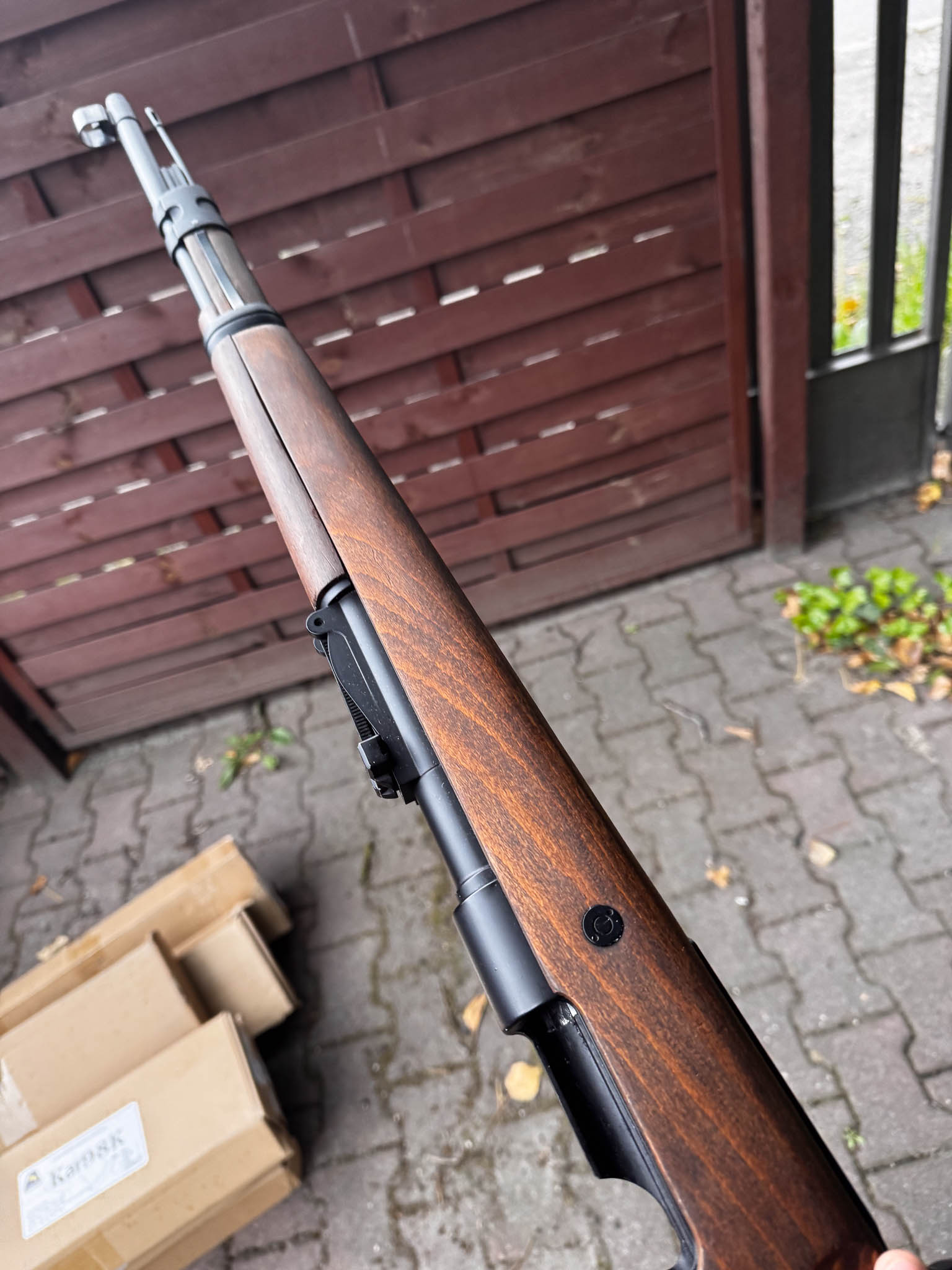 Kar98K - drewniane łoża (green gas)