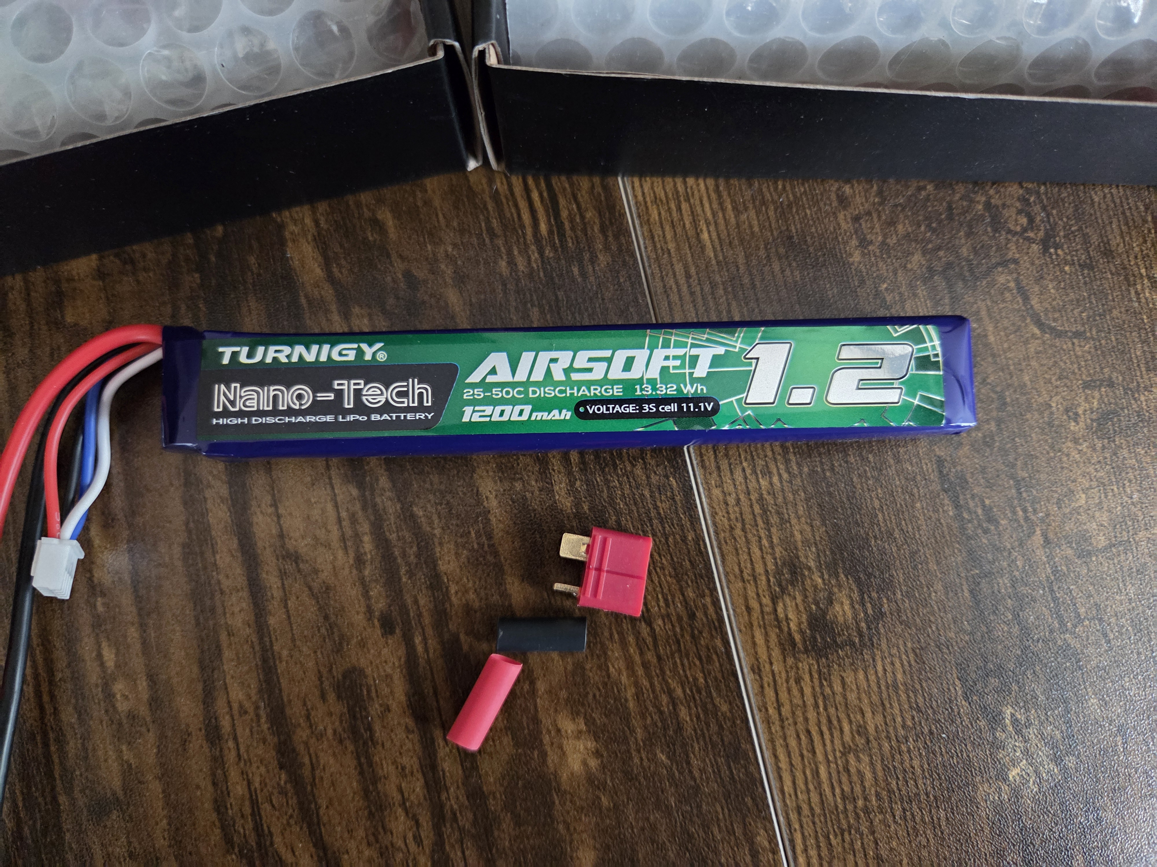 Akumulator Turnigy nano-tech 11.1v1200mAh 3S 25-50C Nowy Mini-tamiya/Tdeans