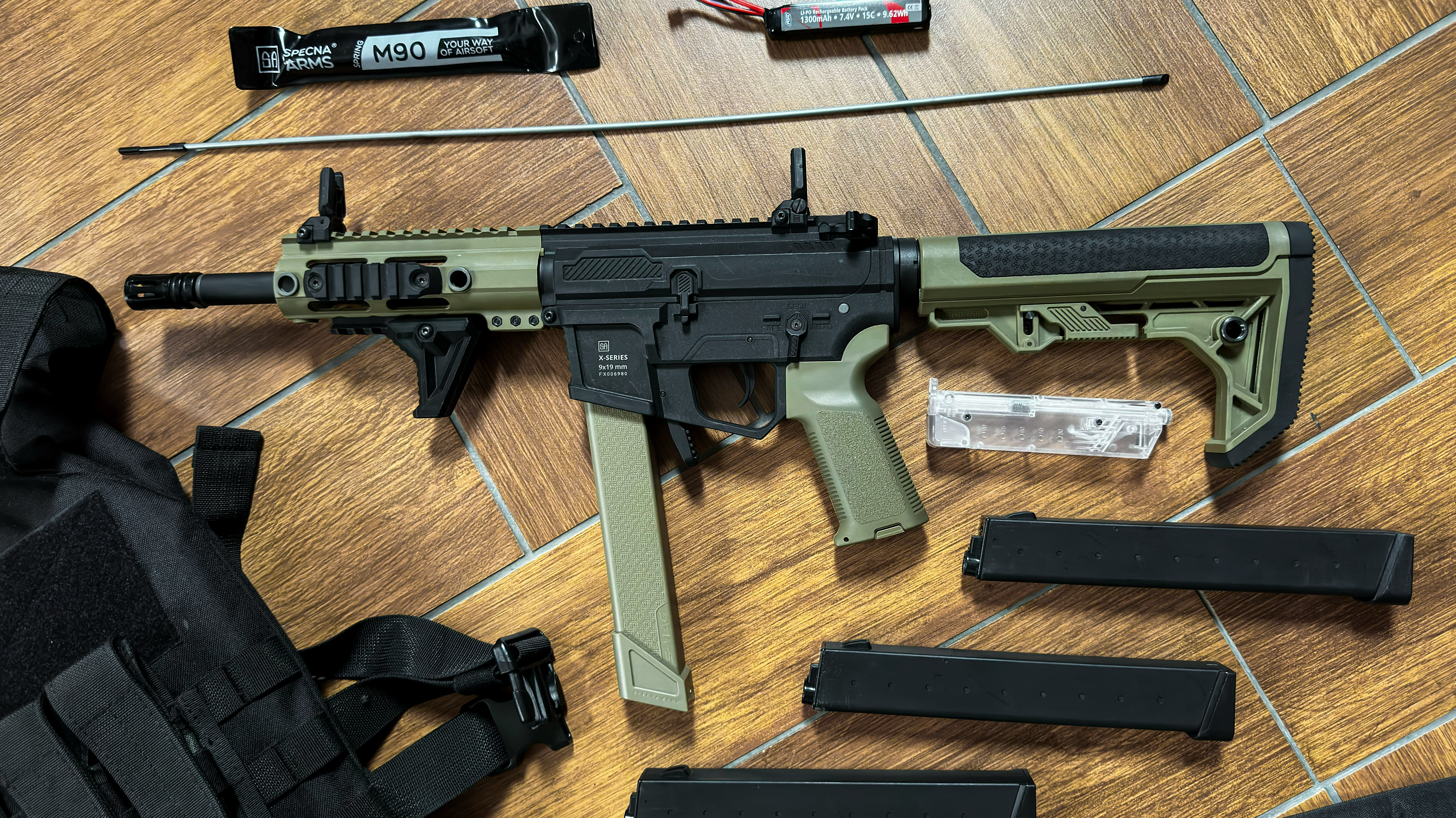 Specna Arms SA-FX01 FLEX X-ASR Half Tan