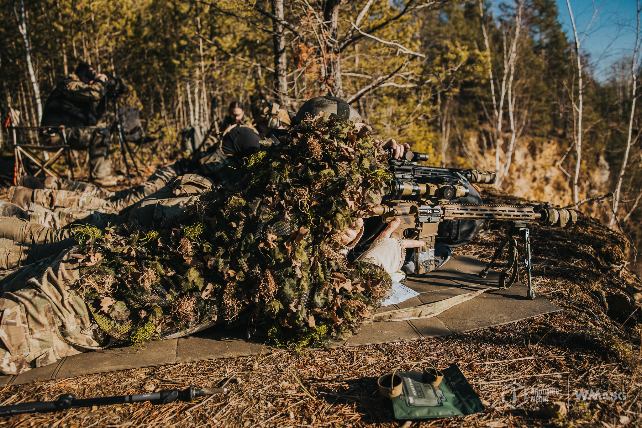 MidRange Shooting in a quarry