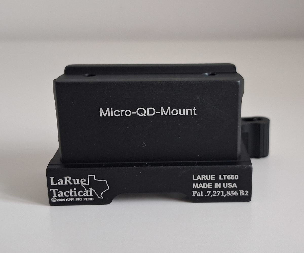 Montaż LaRue LT660 pod kolimator aimpoint T1