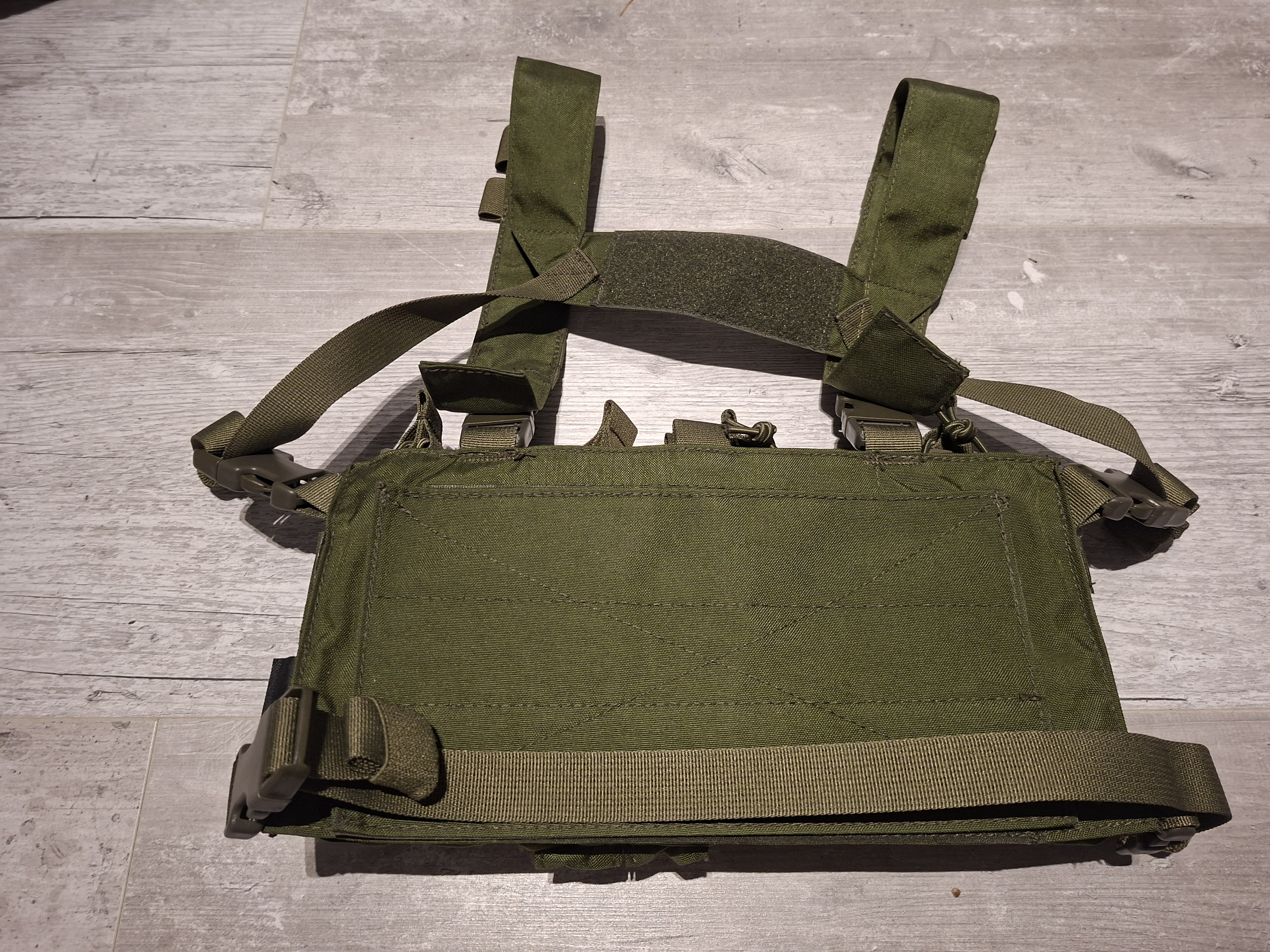 Buckle Up Recce/Sniper Chest Rig - Olive - 8FIELDS PREMIUM