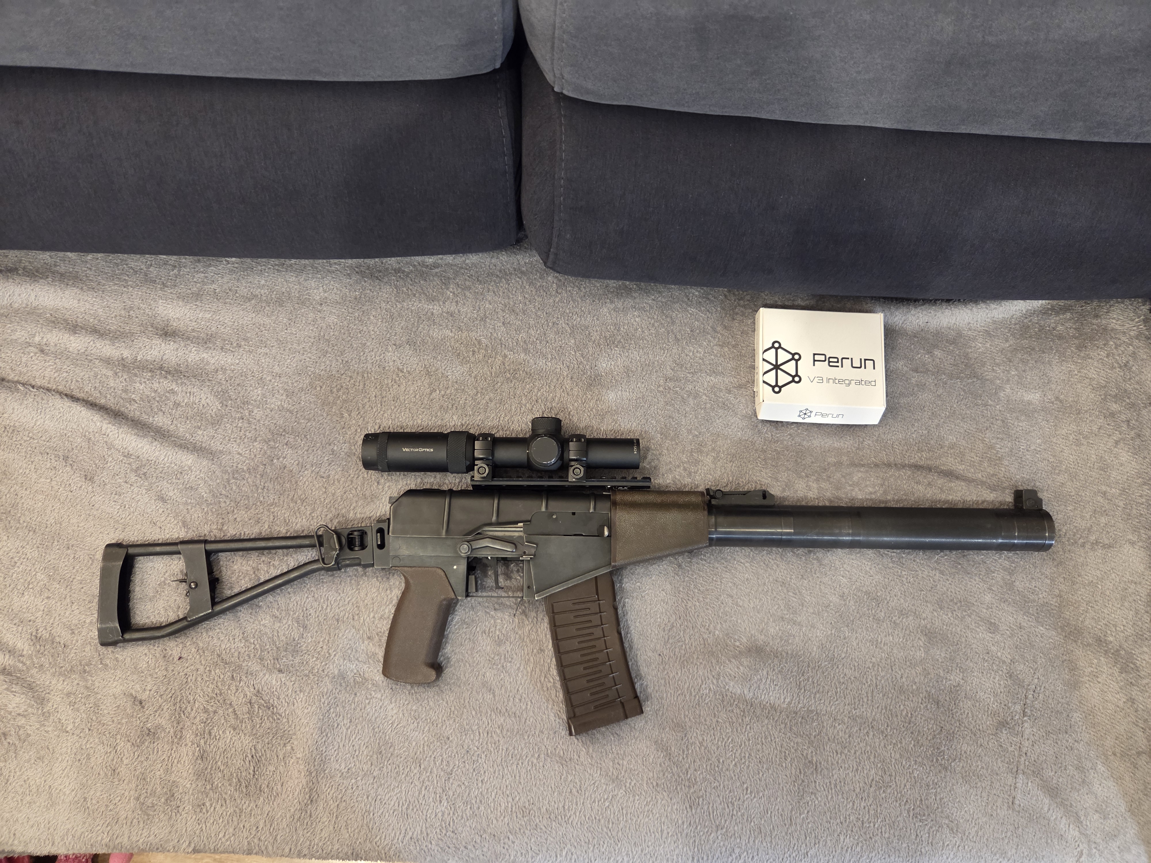 LCT AS VAL Perun V3 Integrated + Vector Optics Forester 1–5x24 1.9J/0.32g