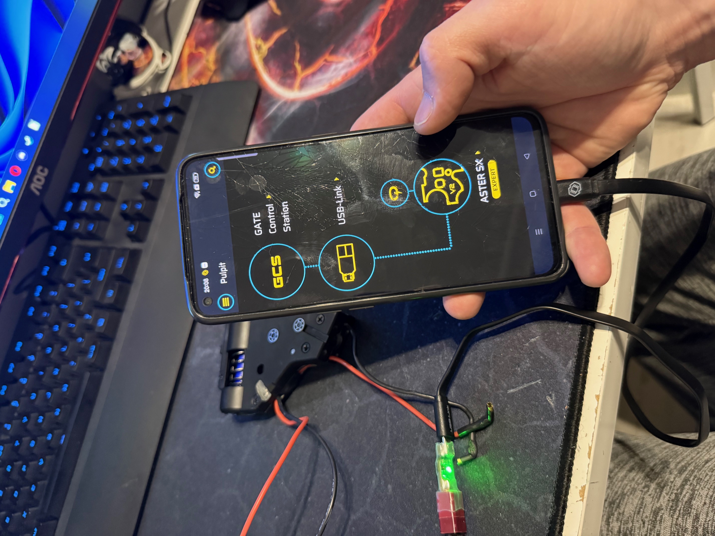 Kompletny Gearbox v2 (Aster, Jvan 18:1, SHS,)