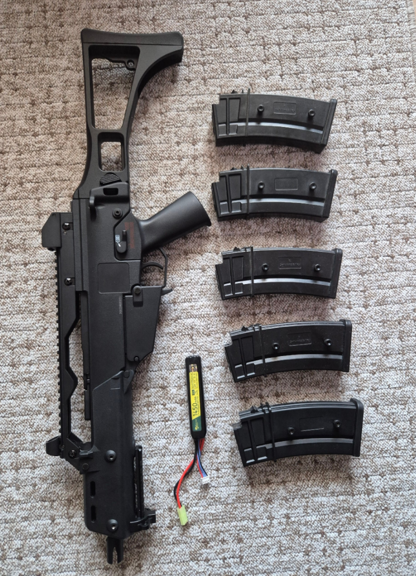 Replika ASG G36 J G 608 kulki hop up