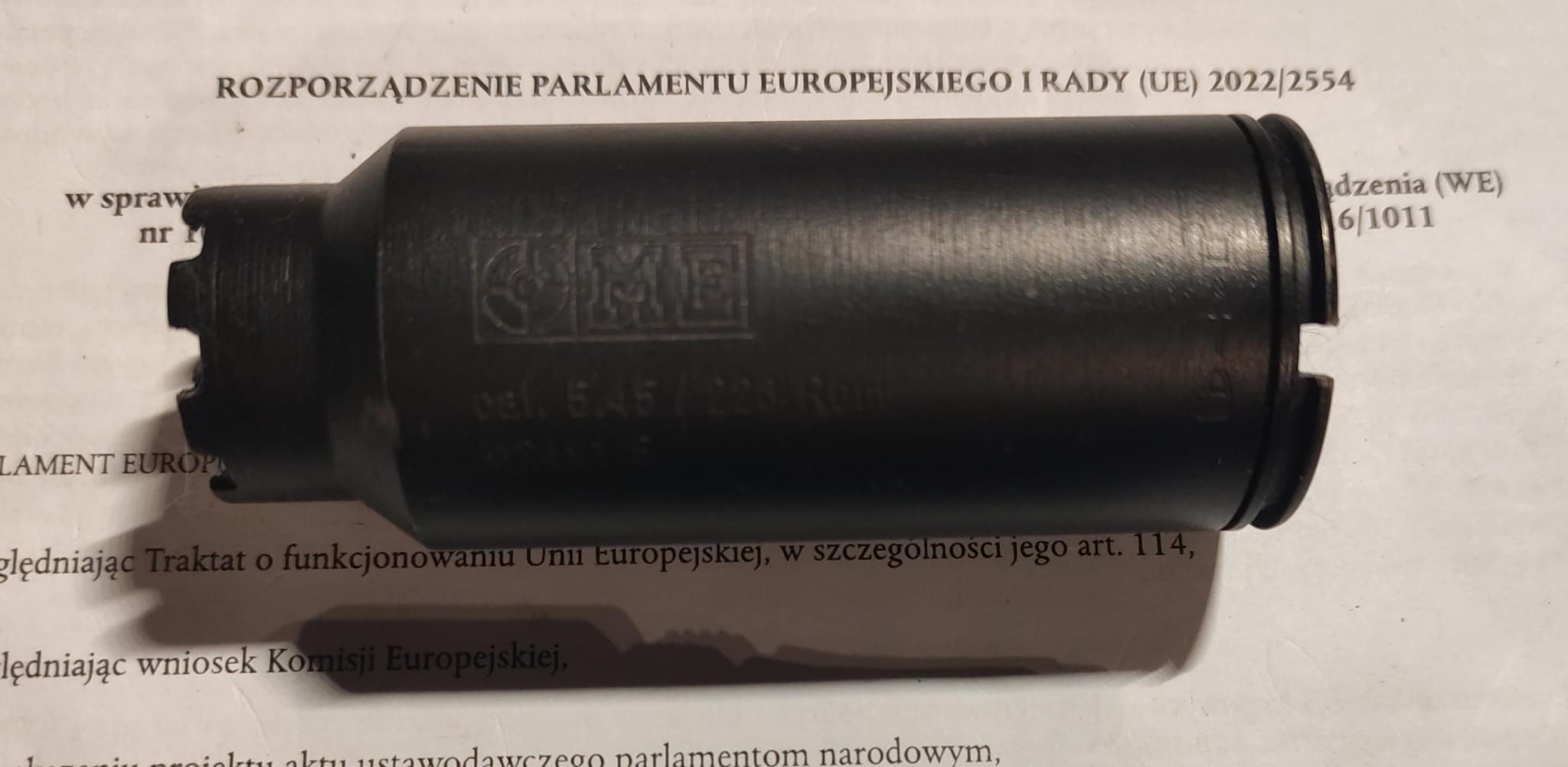 Tłumik płomienia do AK z gwintem M24X1.5